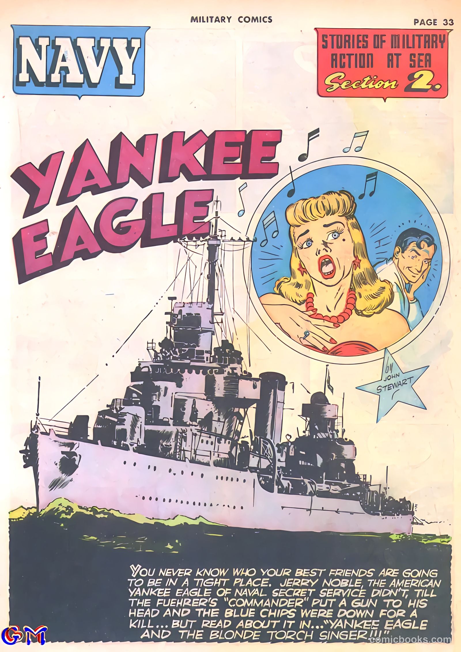 Military Comics #8 (1942) — page 35 of 68