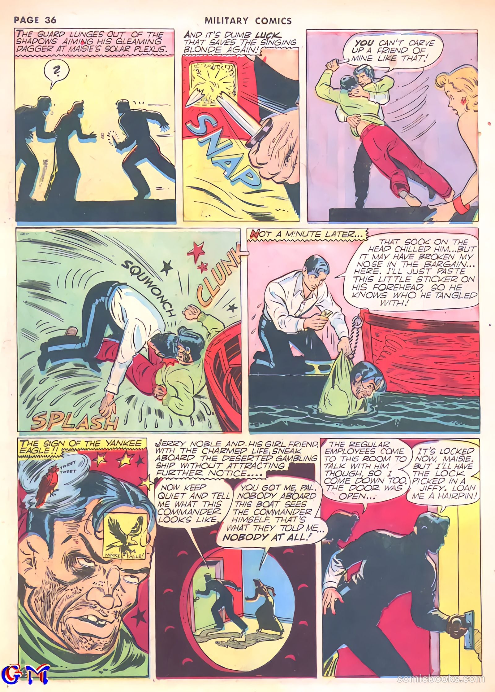 Military Comics #8 (1942) — page 38 of 68