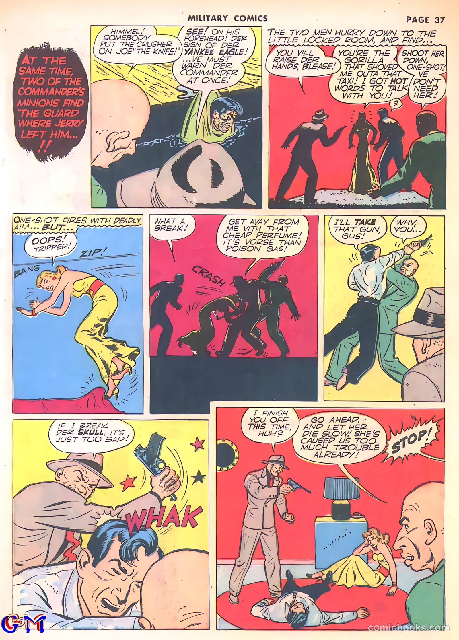 Military Comics #8 (1942) — page 39 of 68