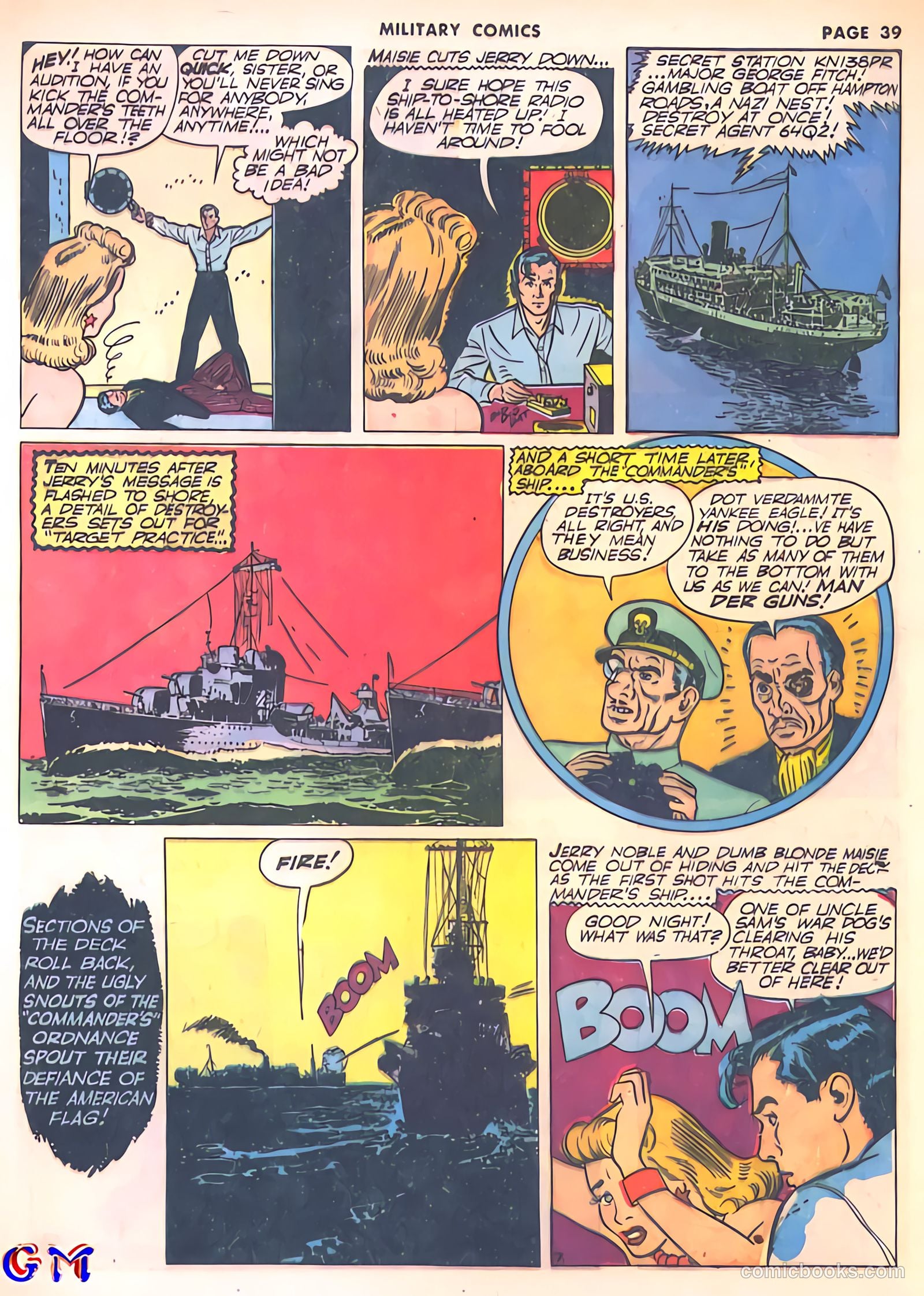 Military Comics #8 (1942) — page 41 of 68