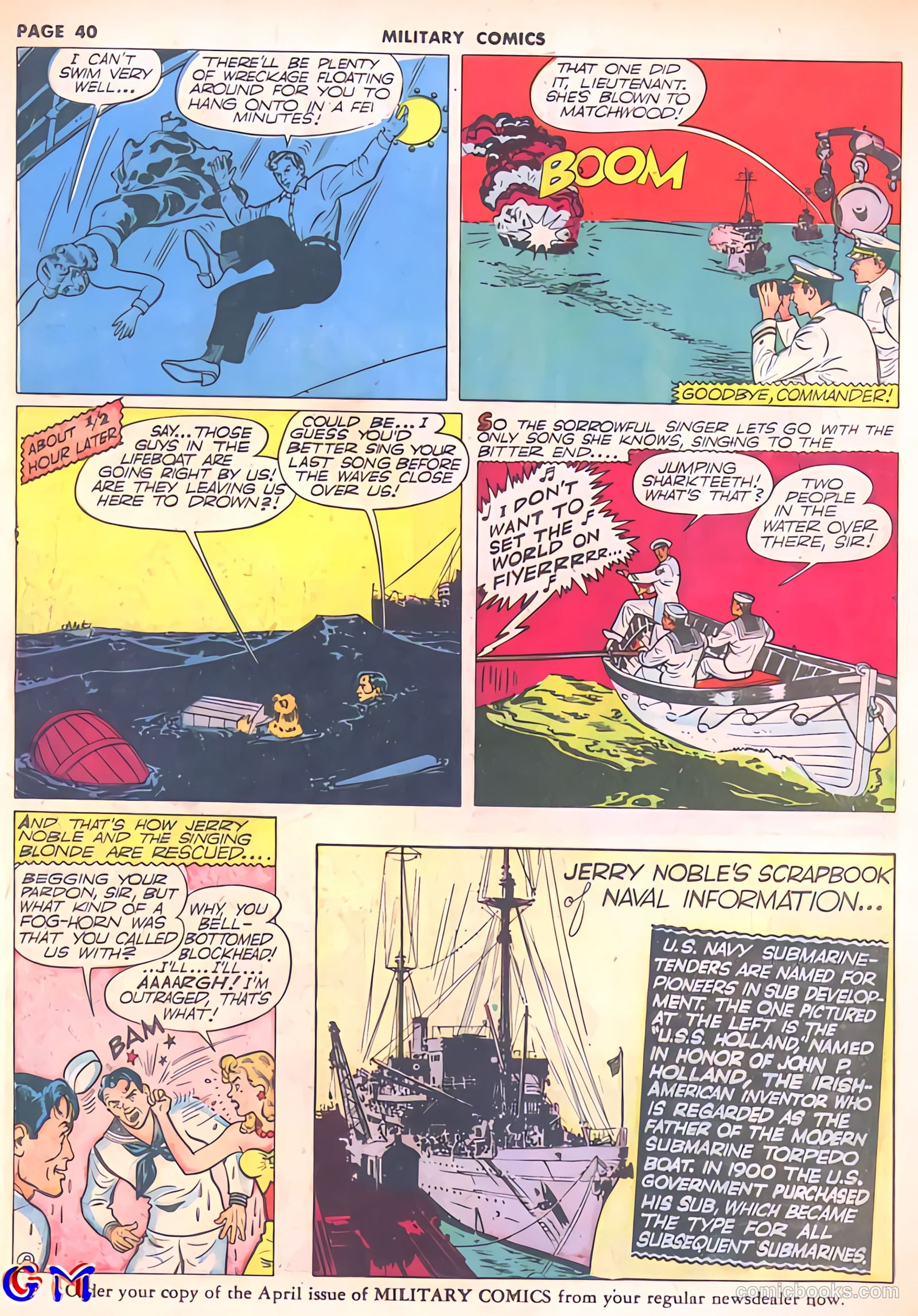 Military Comics #8 (1942) — page 42 of 68