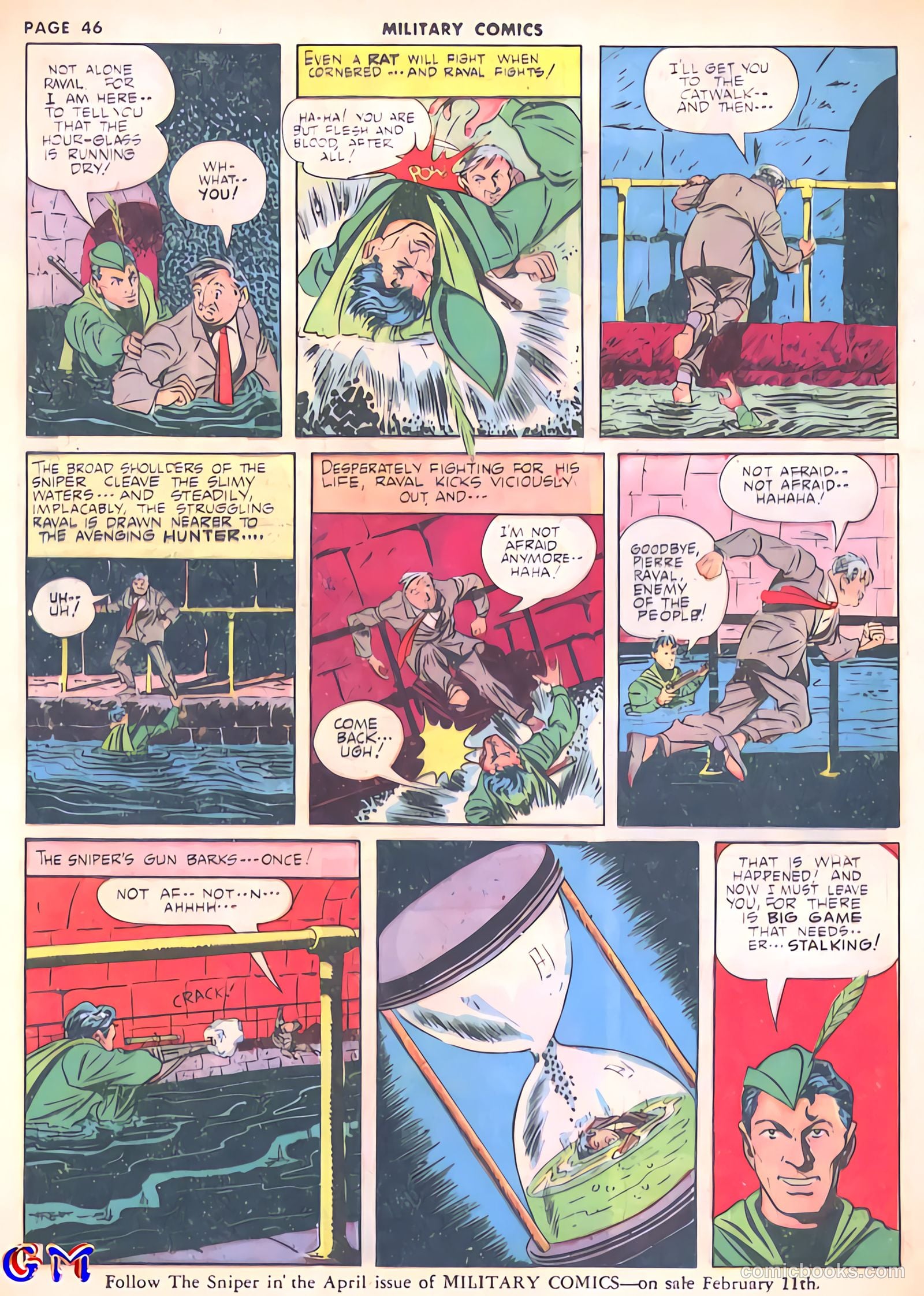 Military Comics #8 (1942) — page 48 of 68