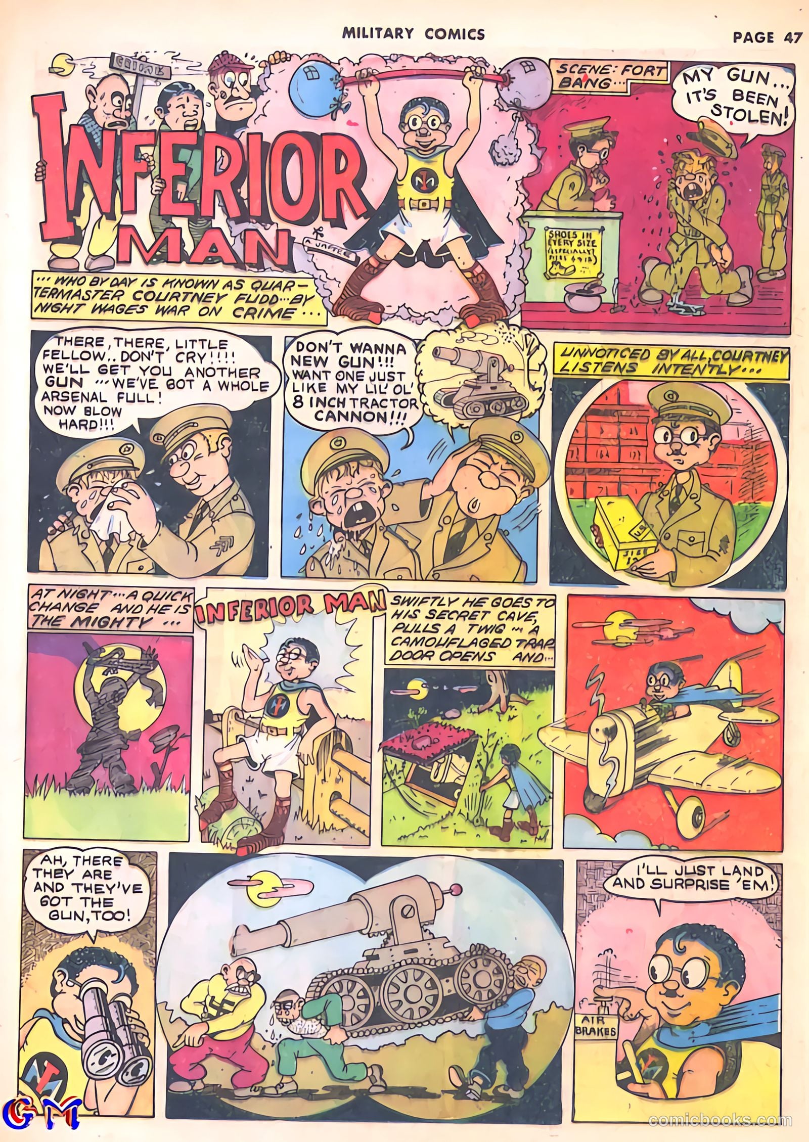 Military Comics #8 (1942) — page 49 of 68