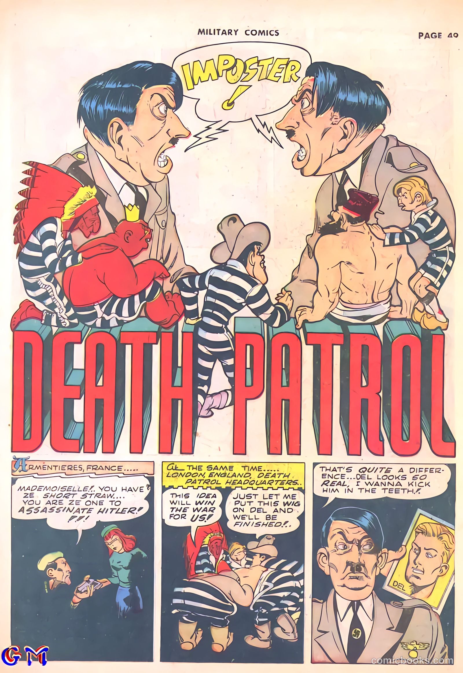 Military Comics #8 (1942) — page 51 of 68