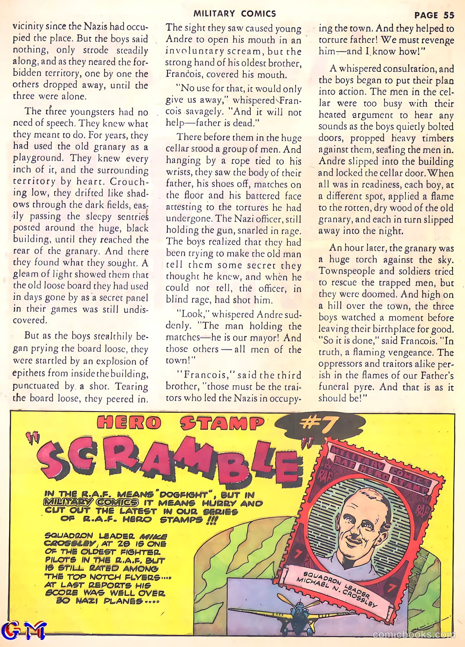 Military Comics #8 (1942) — page 57 of 68
