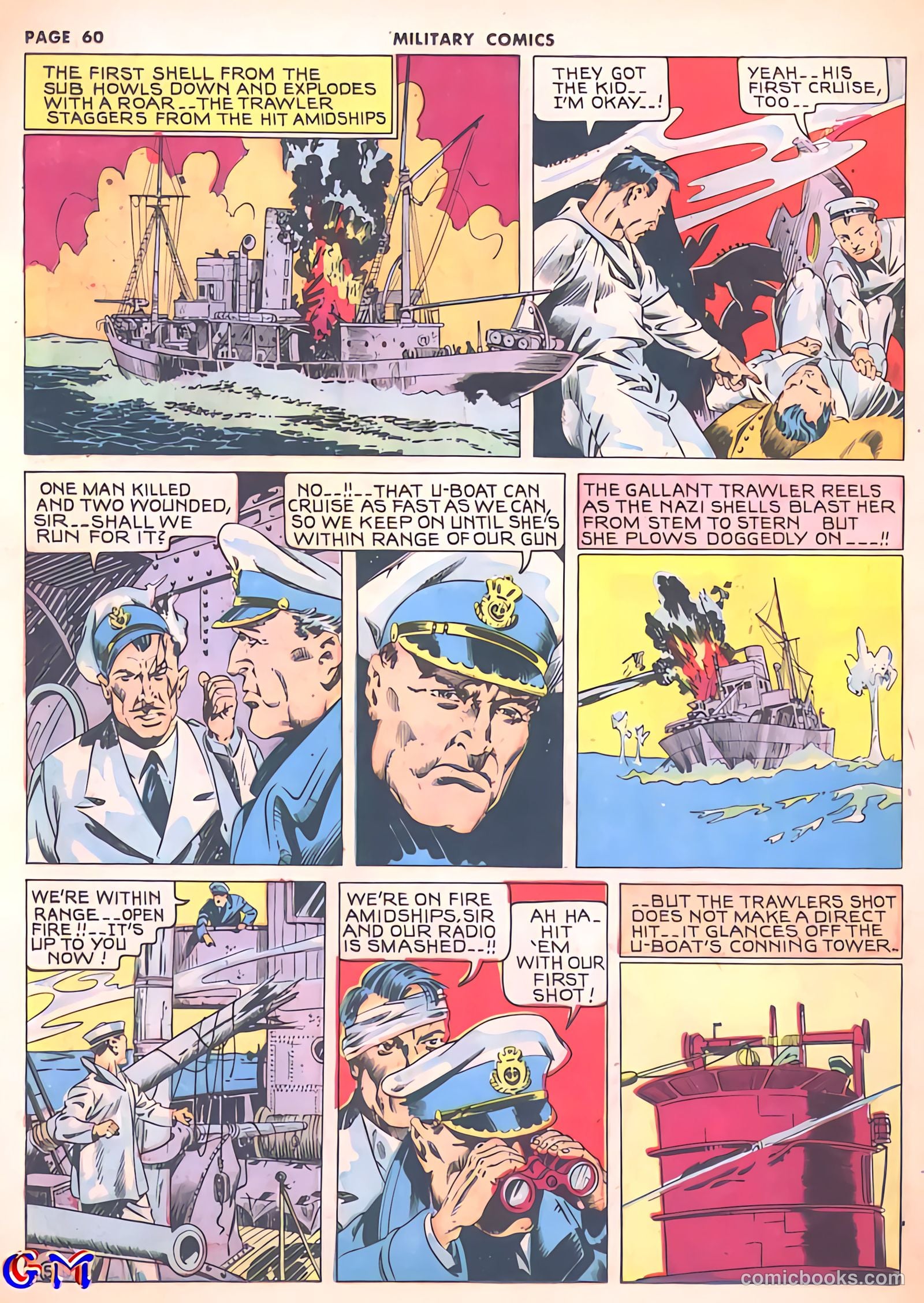 Military Comics #8 (1942) — page 62 of 68