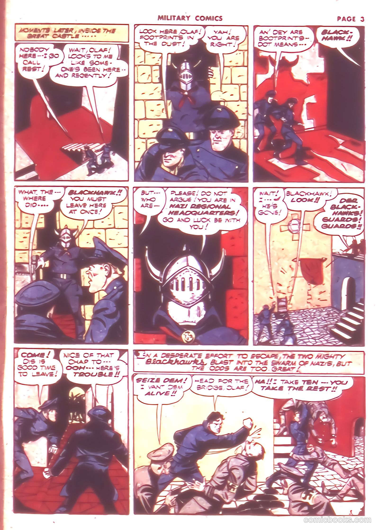 Military Comics #9 (1942) — page 5 of 68