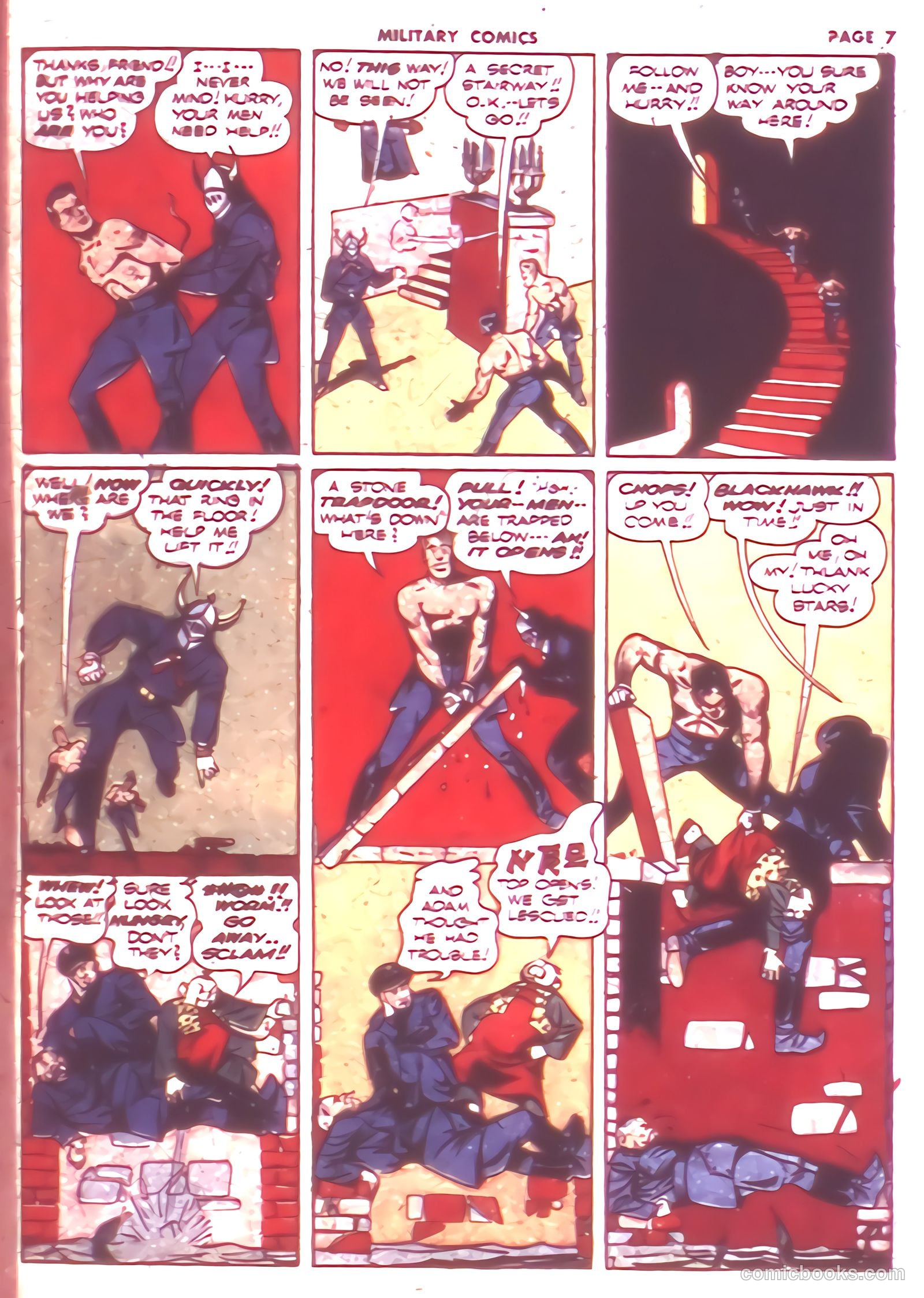 Military Comics #9 (1942) — page 9 of 68
