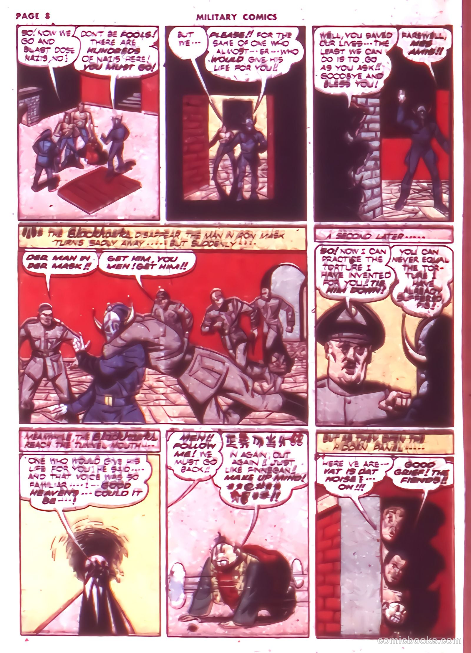 Military Comics #9 (1942) — page 10 of 68