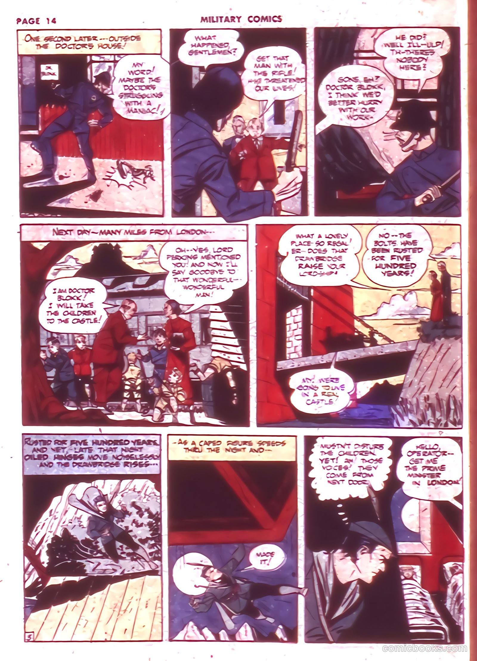 Military Comics #9 (1942) — page 16 of 68