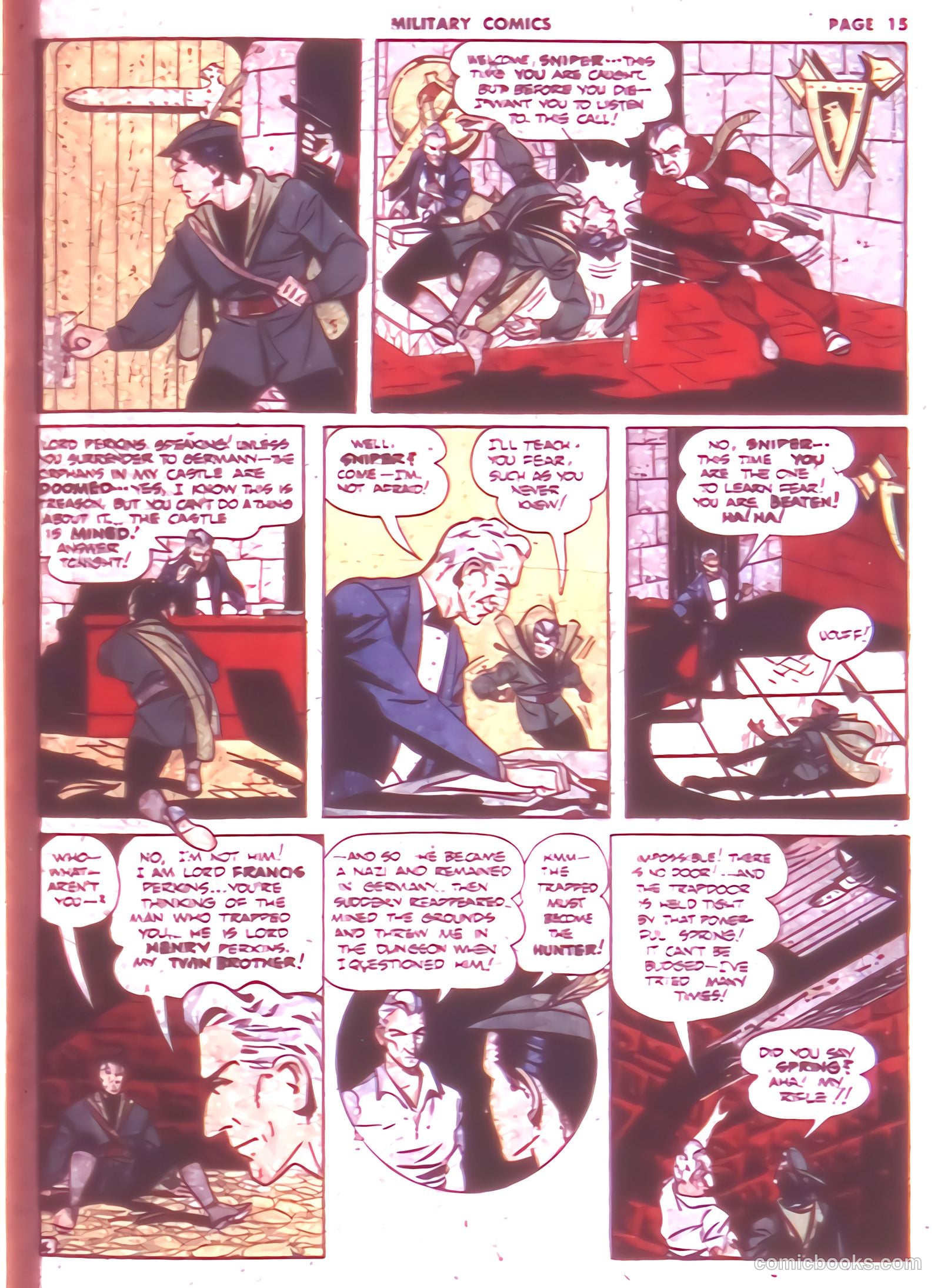 Military Comics #9 (1942) — page 17 of 68