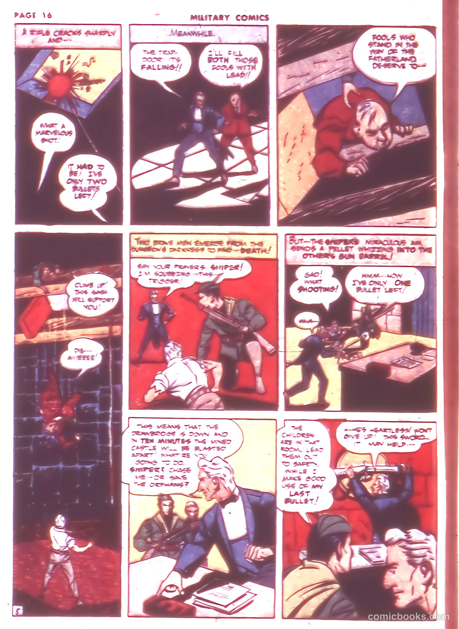 Military Comics #9 (1942) — page 18 of 68