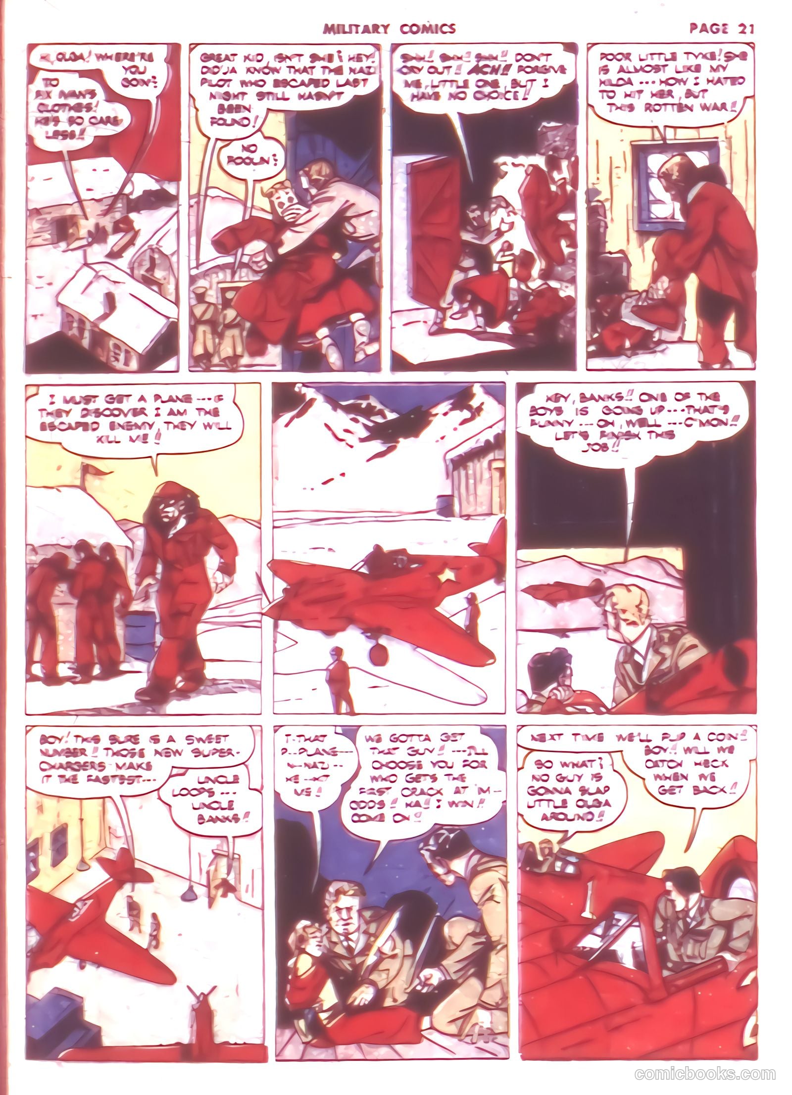Military Comics #9 (1942) — page 23 of 68