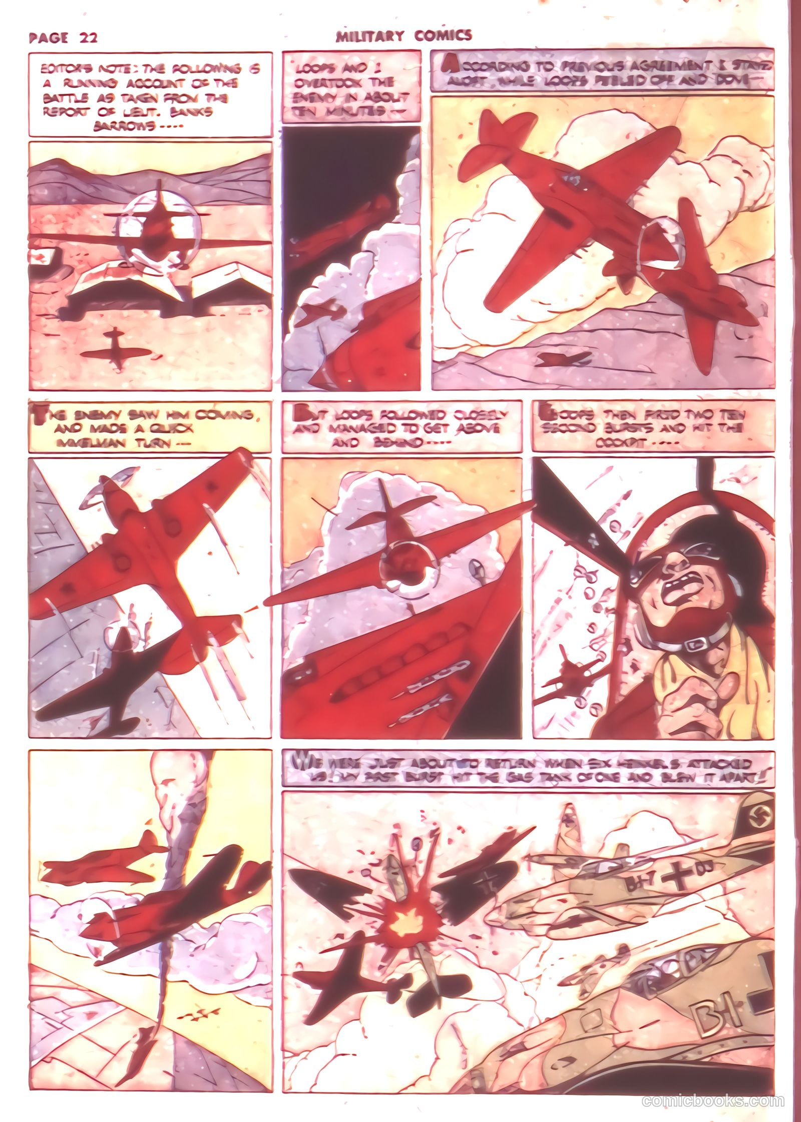 Military Comics #9 (1942) — page 24 of 68