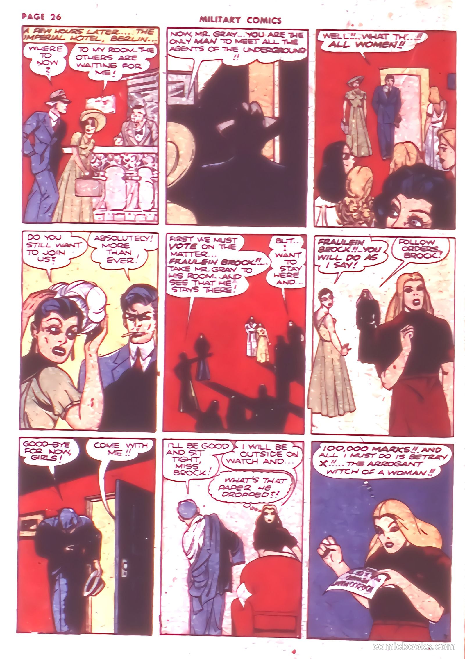 Military Comics #9 (1942) — page 28 of 68