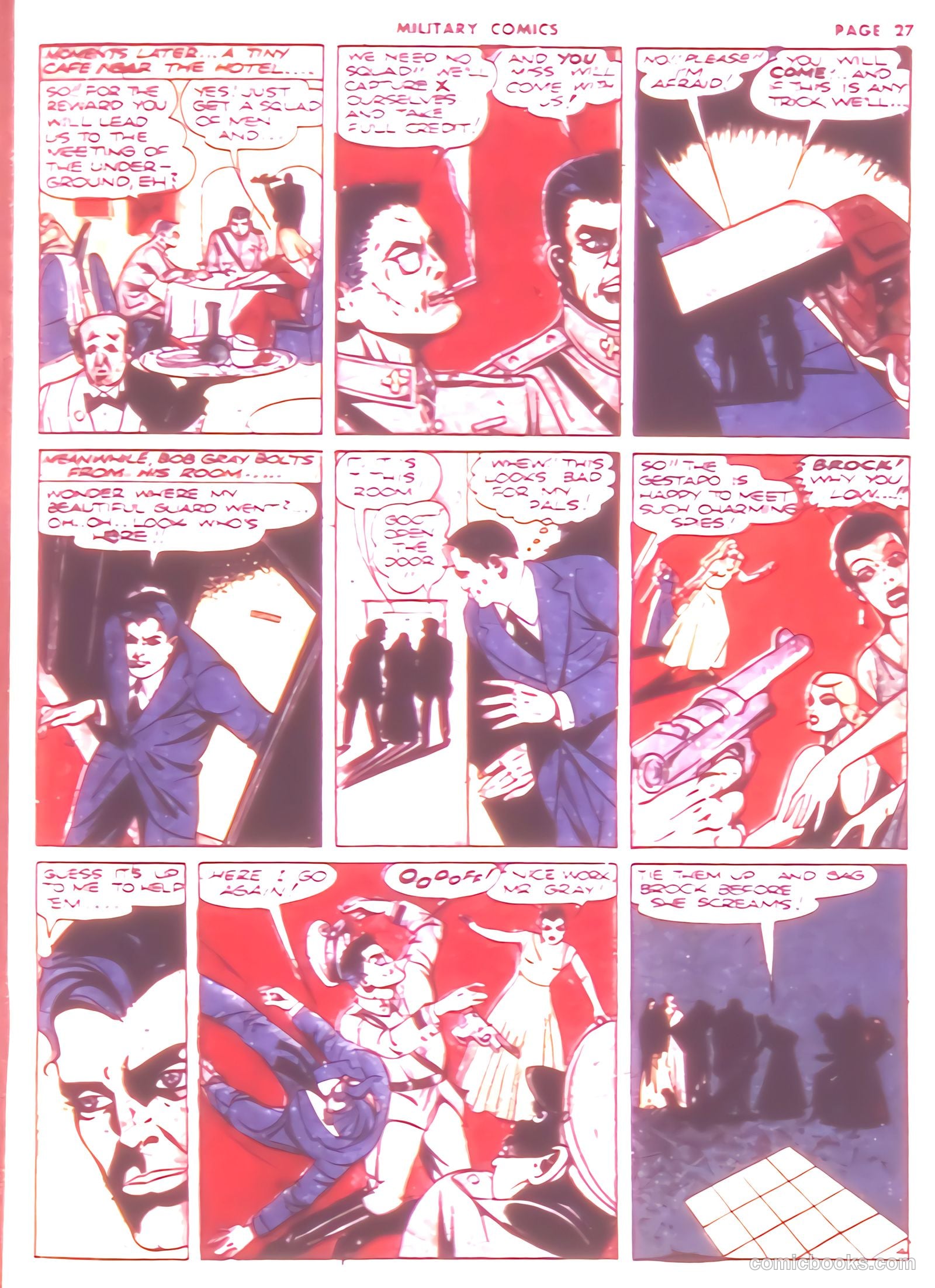 Military Comics #9 (1942) — page 29 of 68