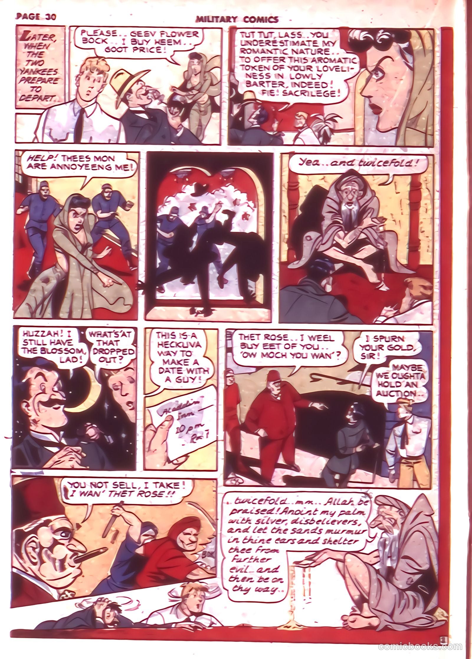 Military Comics #9 (1942) — page 32 of 68