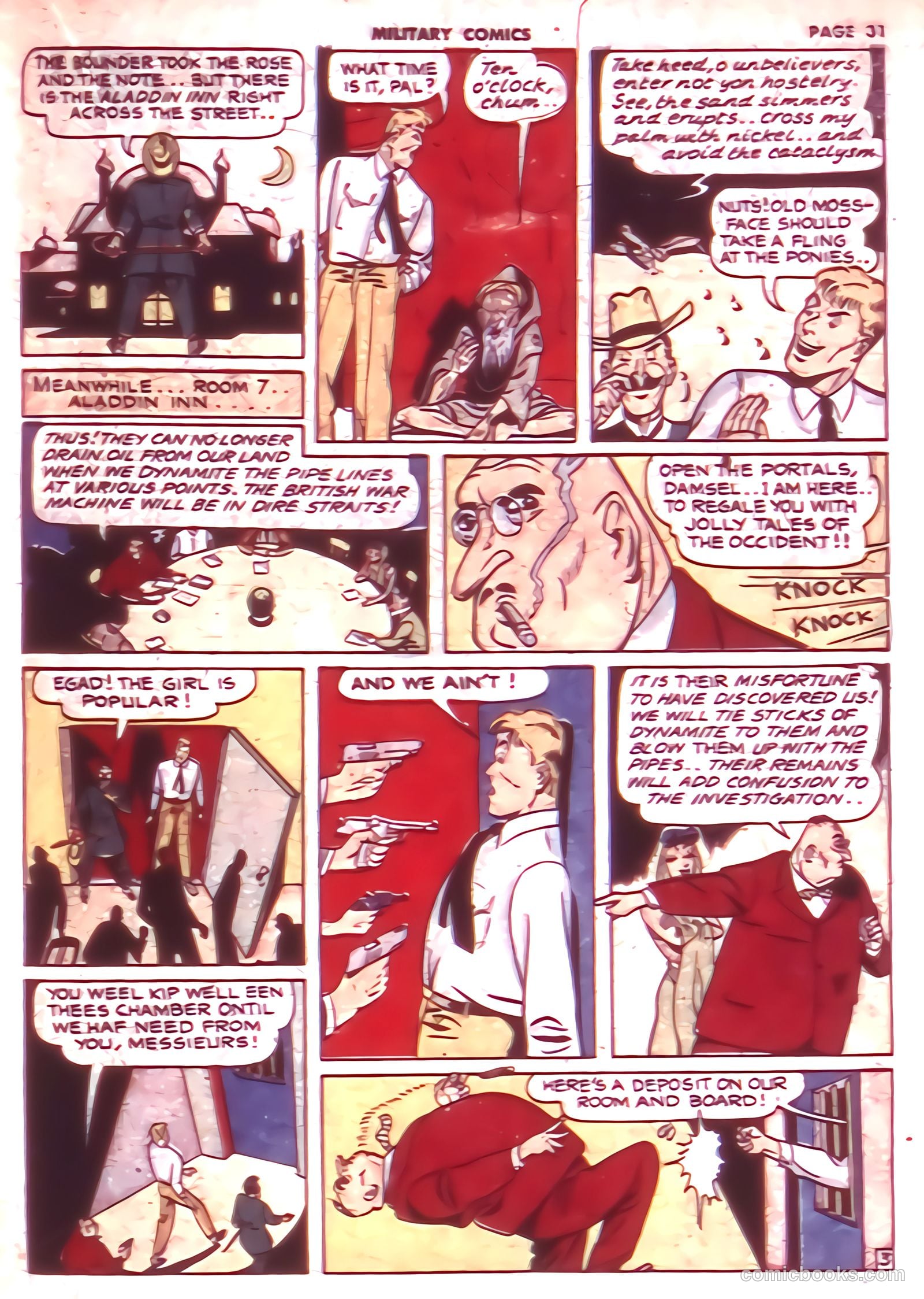 Military Comics #9 (1942) — page 33 of 68