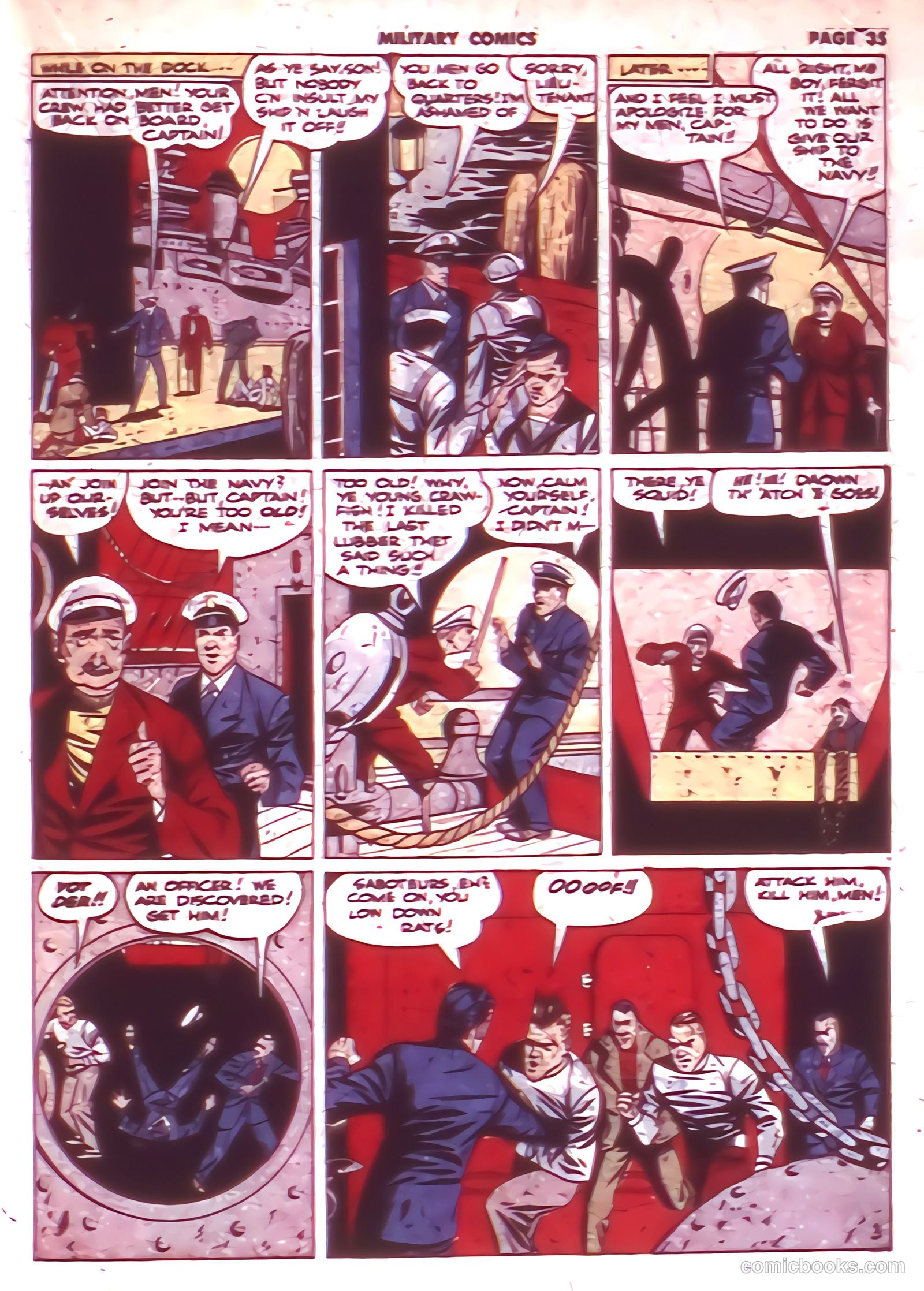 Military Comics #9 (1942) — page 37 of 68