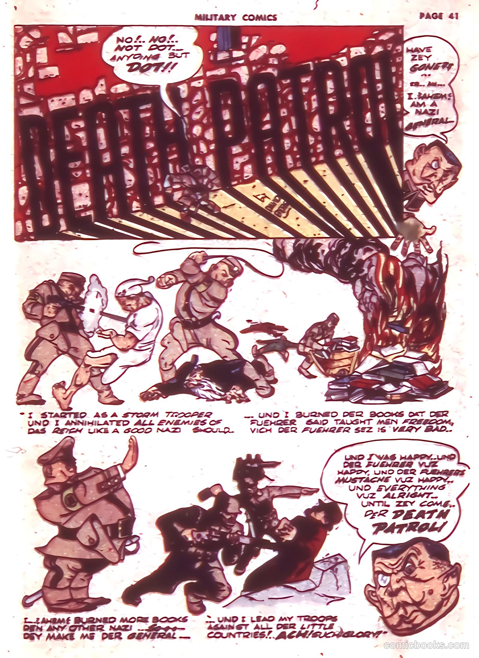 Military Comics #9 (1942) — page 43 of 68