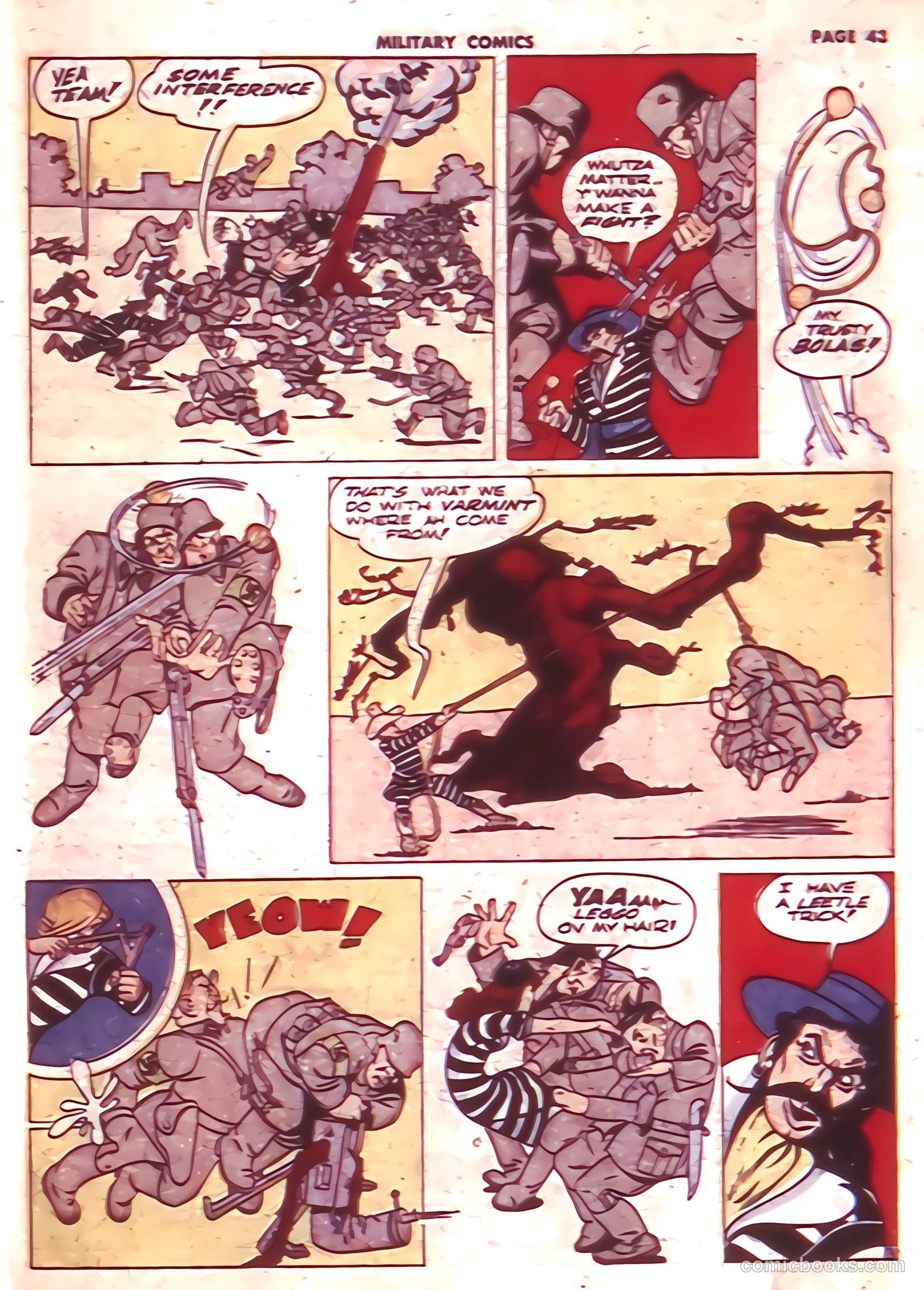 Military Comics #9 (1942) — page 45 of 68