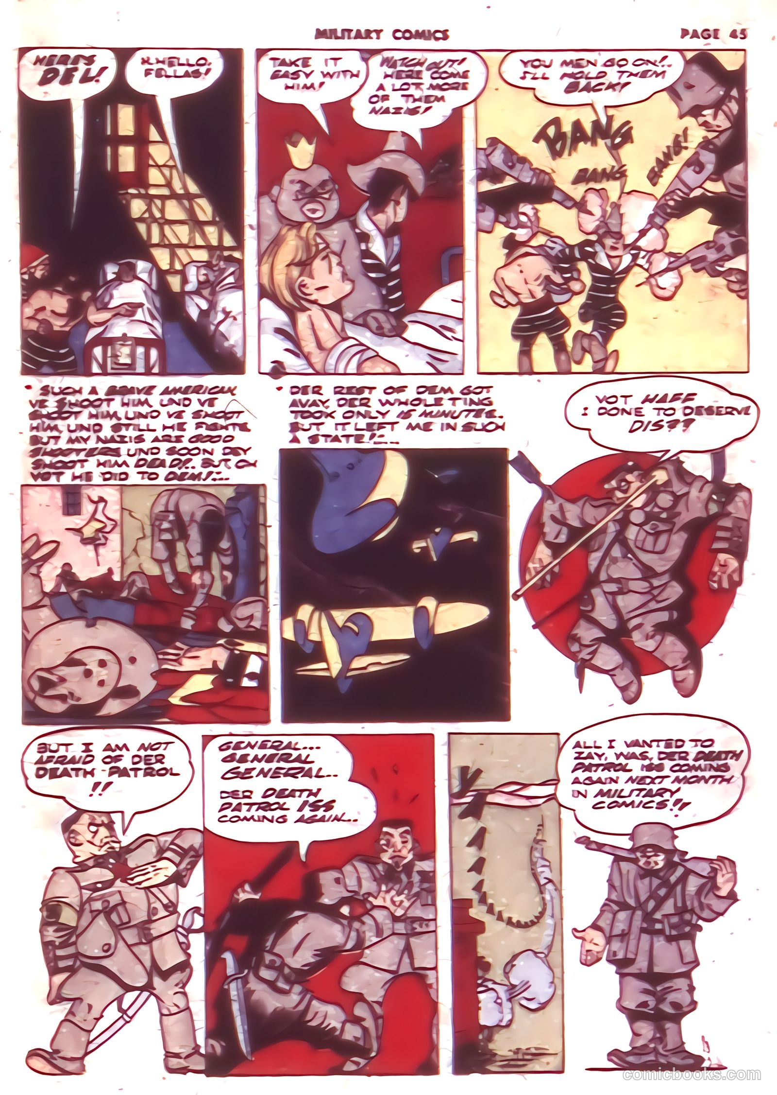 Military Comics #9 (1942) — page 47 of 68