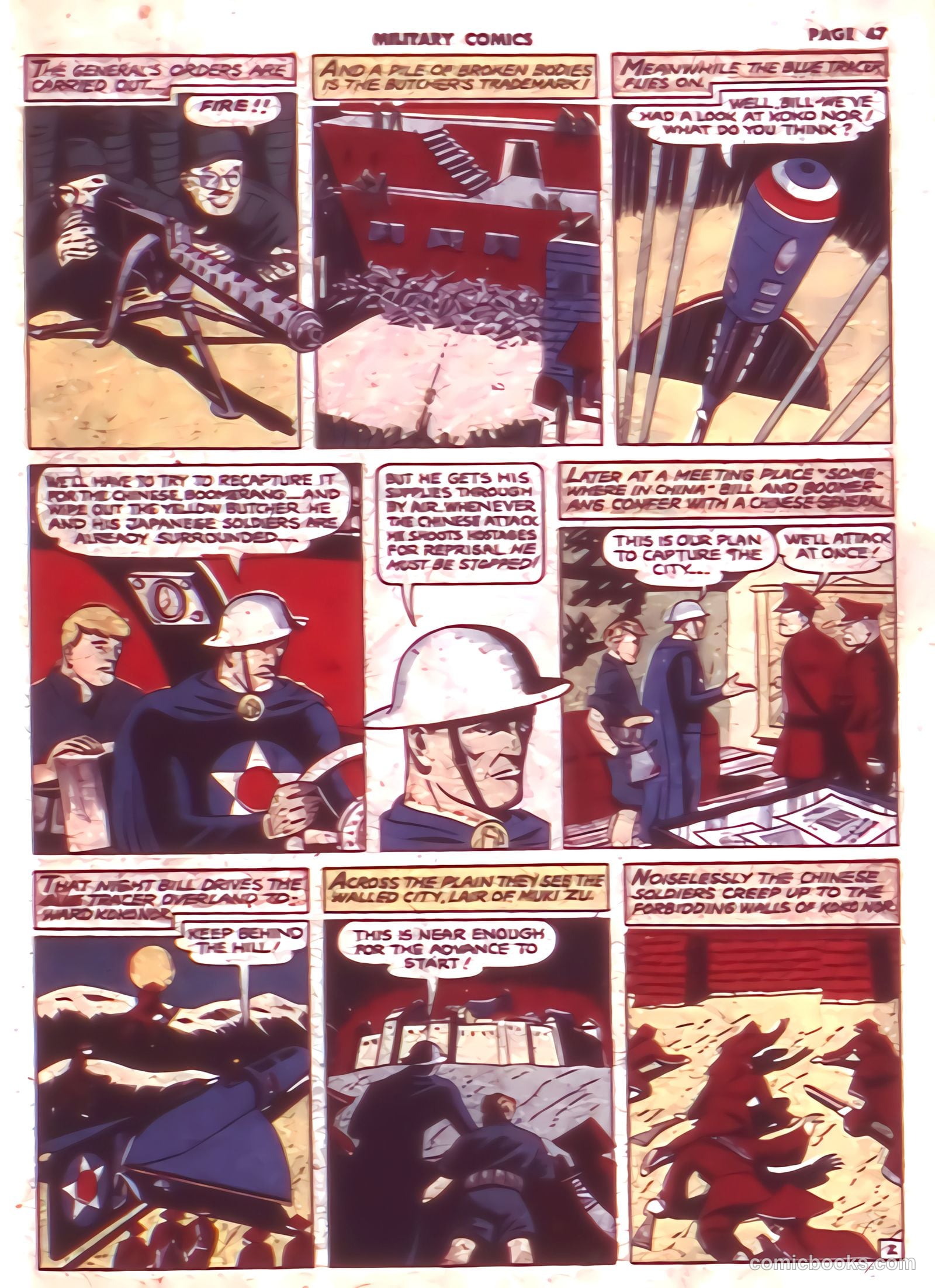 Military Comics #9 (1942) — page 49 of 68
