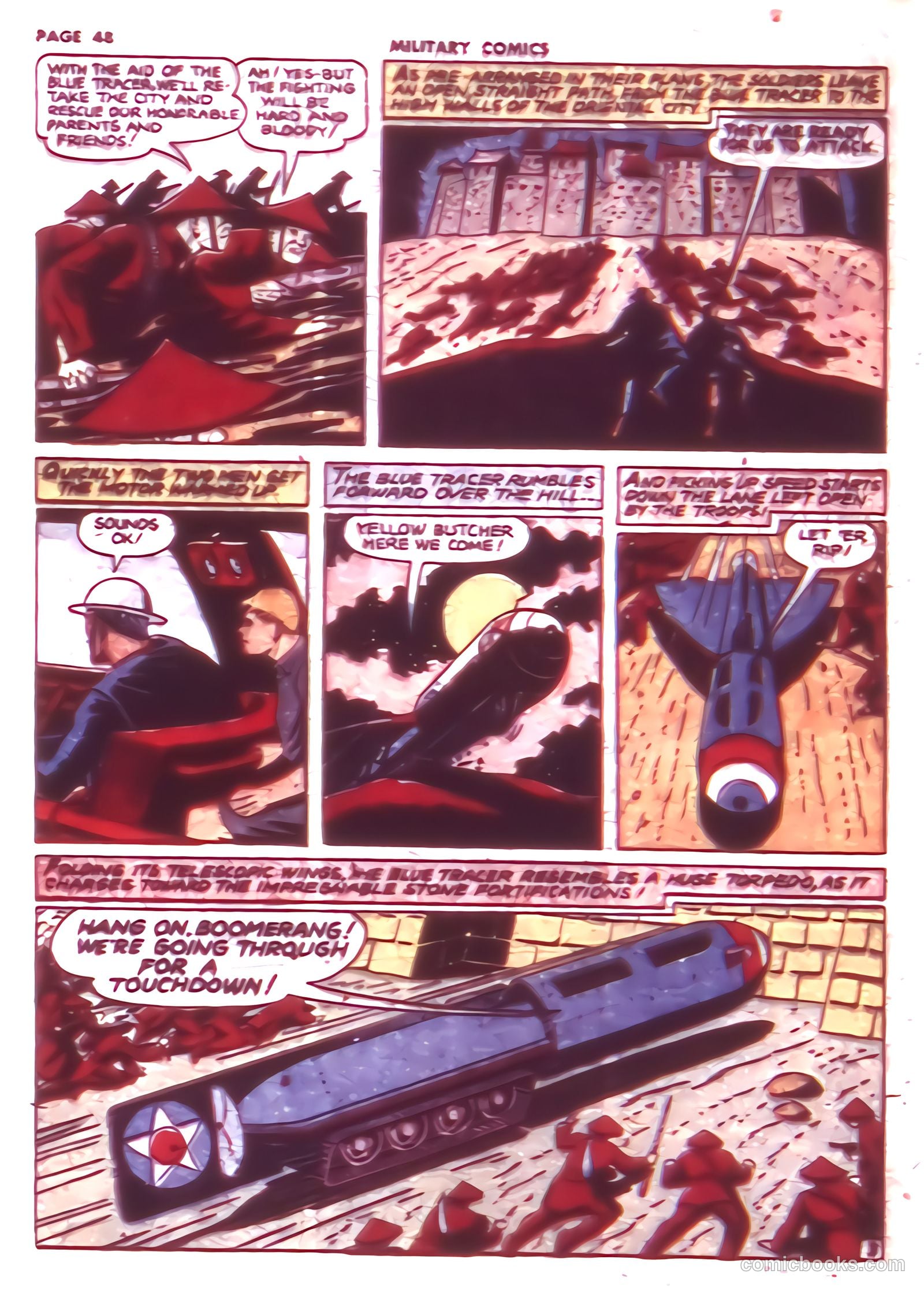 Military Comics #9 (1942) — page 50 of 68