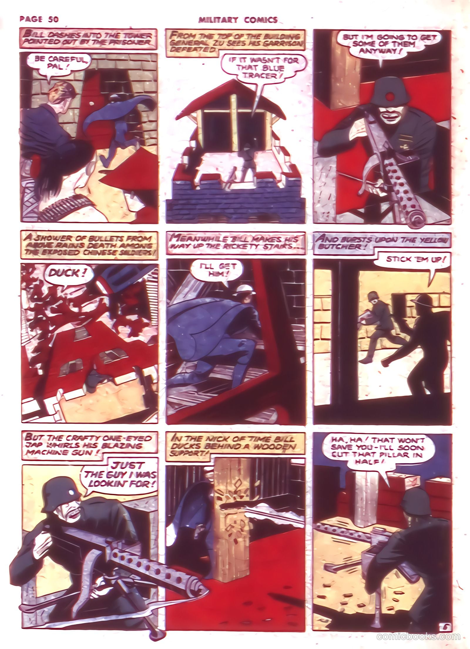 Military Comics #9 (1942) — page 52 of 68