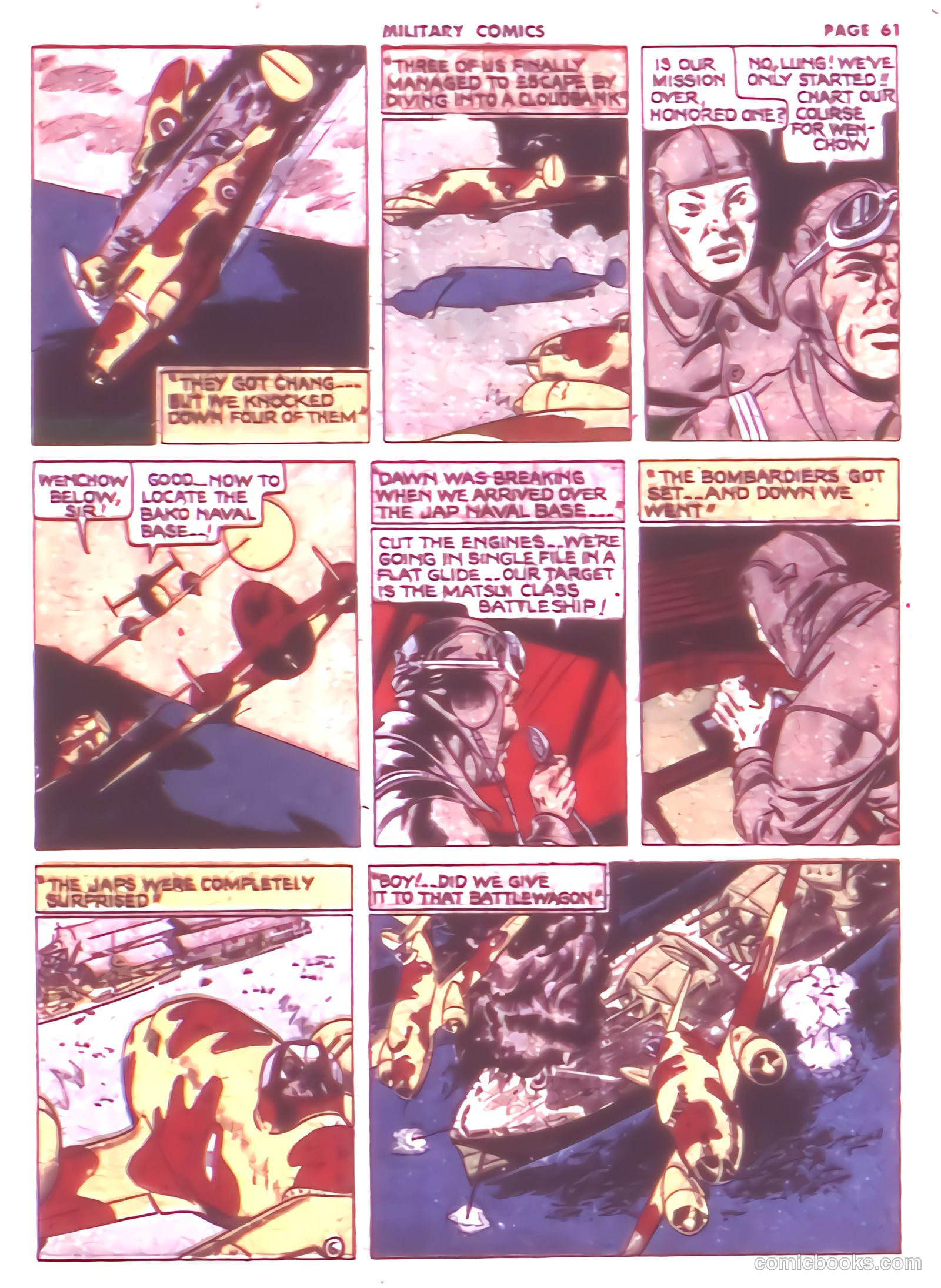 Military Comics #9 (1942) — page 63 of 68