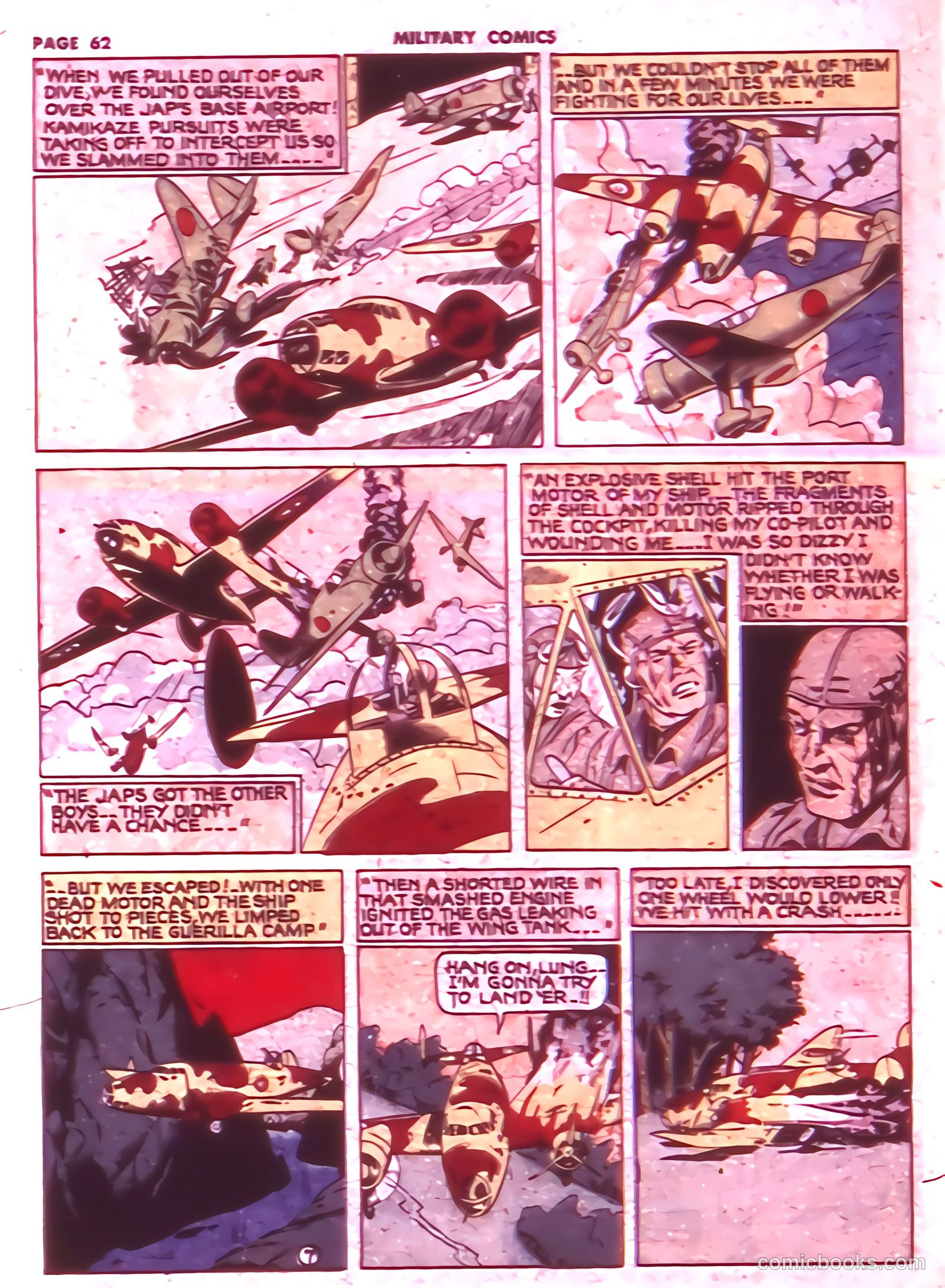 Military Comics #9 (1942) — page 64 of 68