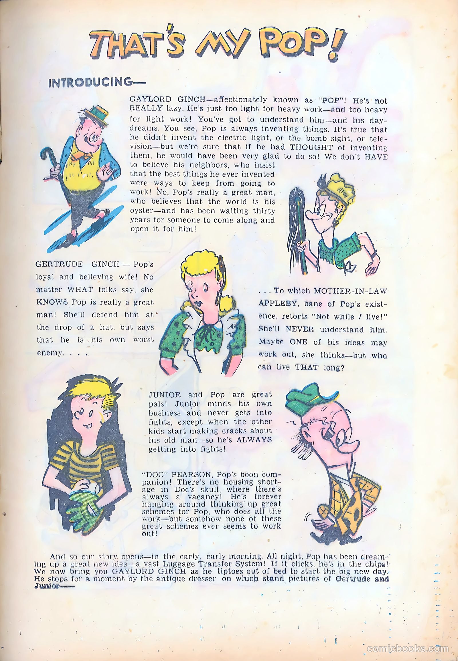 Milt Gross Funnies #1 (1947) — page 3 of 52