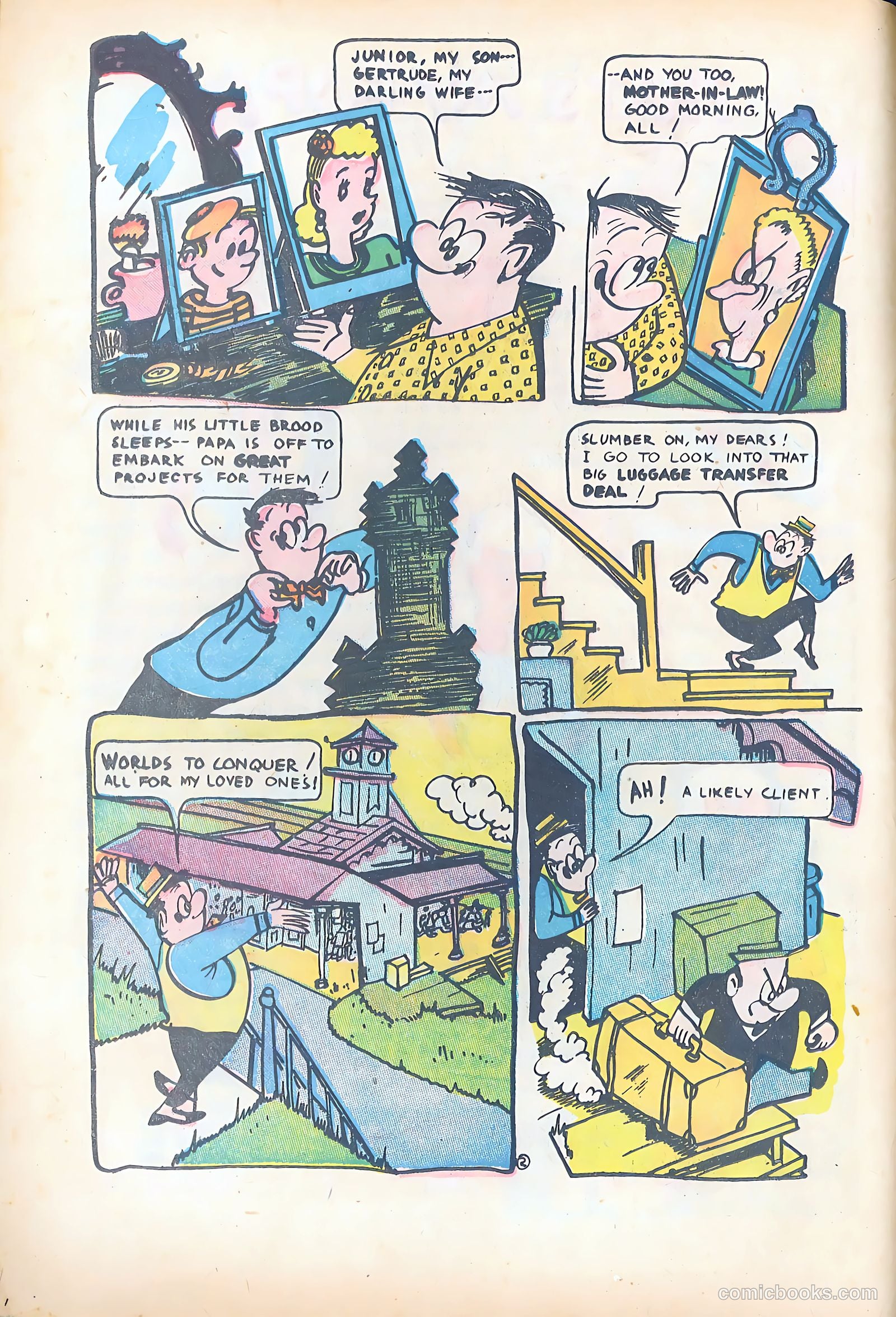 Milt Gross Funnies #1 (1947) — page 4 of 52