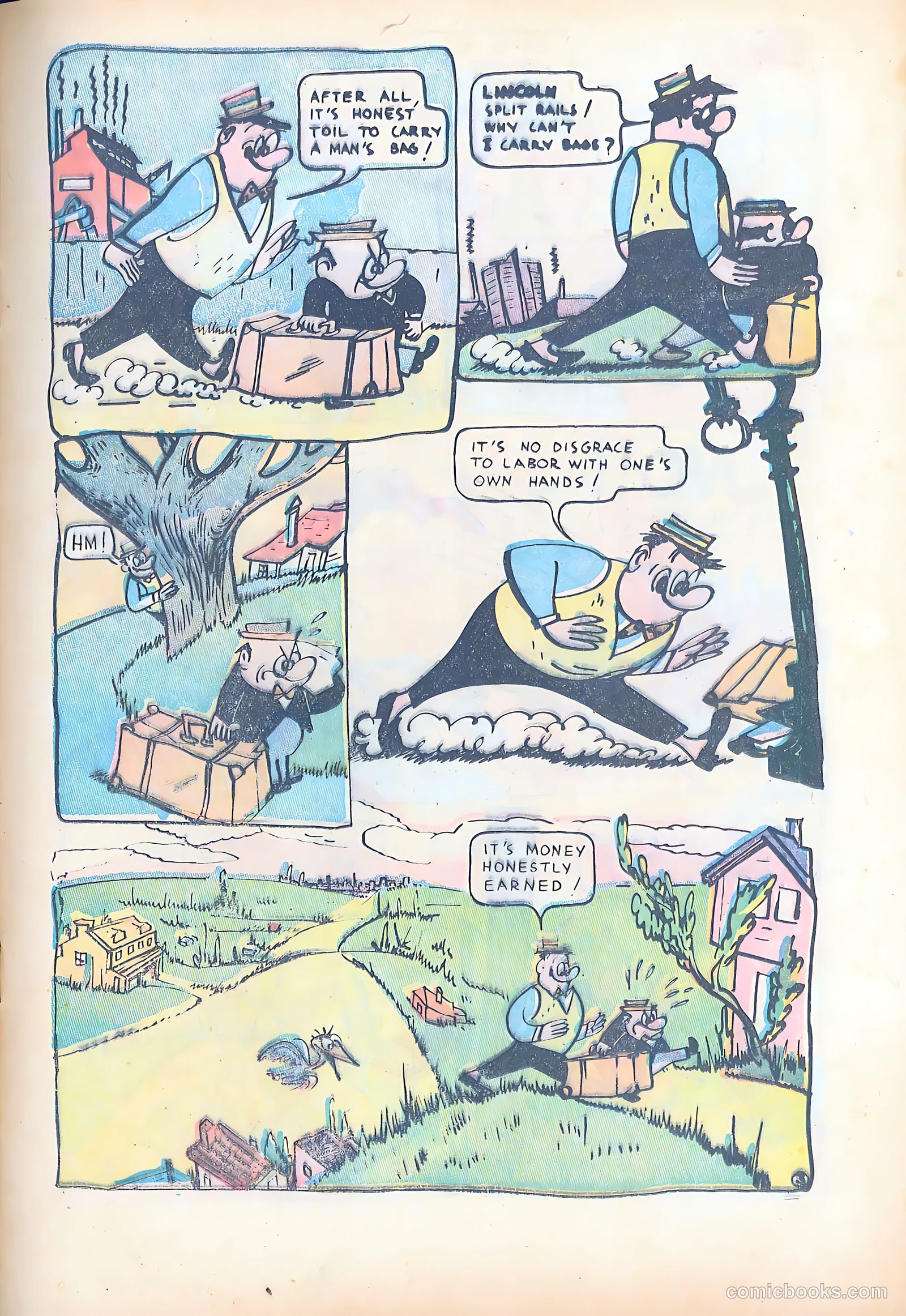 Milt Gross Funnies #1 (1947) — page 5 of 52