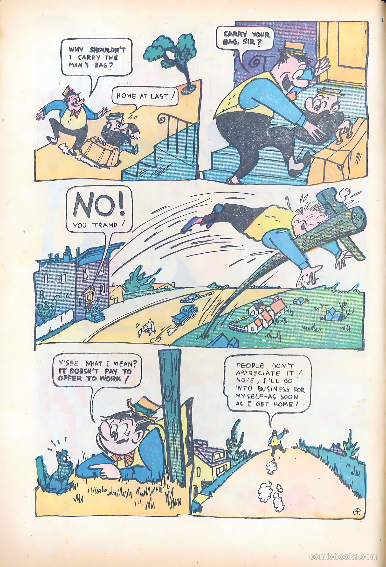 Milt Gross Funnies #1 (1947) — page 6 of 52