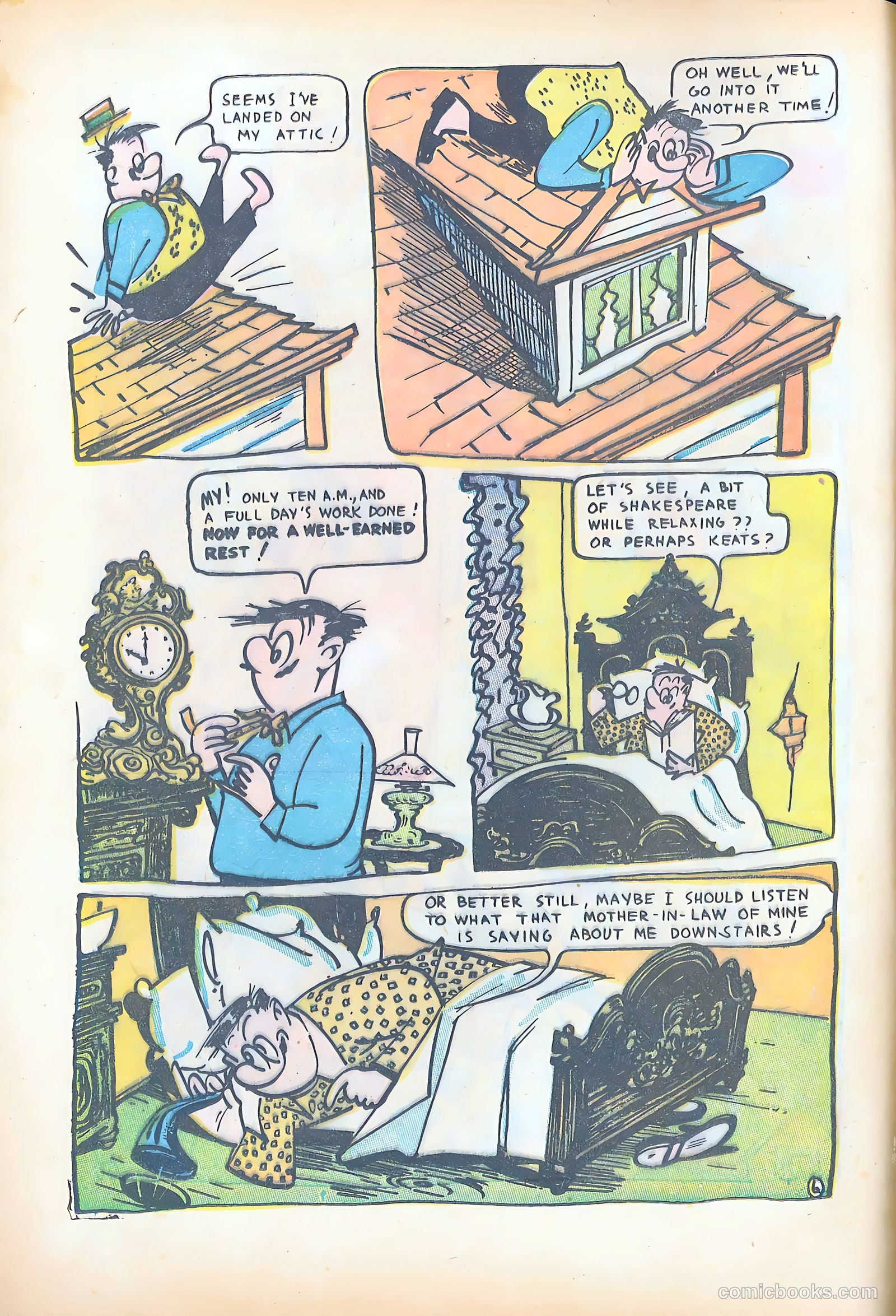 Milt Gross Funnies #1 (1947) — page 8 of 52
