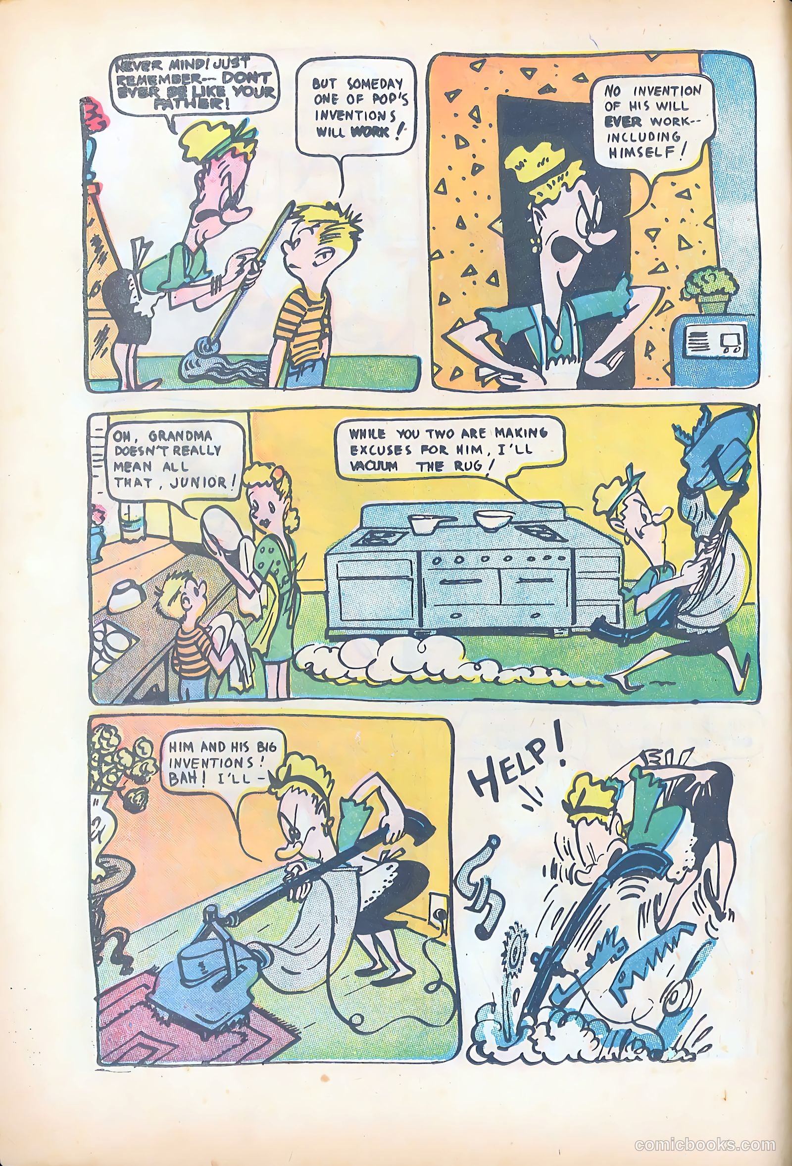 Milt Gross Funnies #1 (1947) — page 10 of 52
