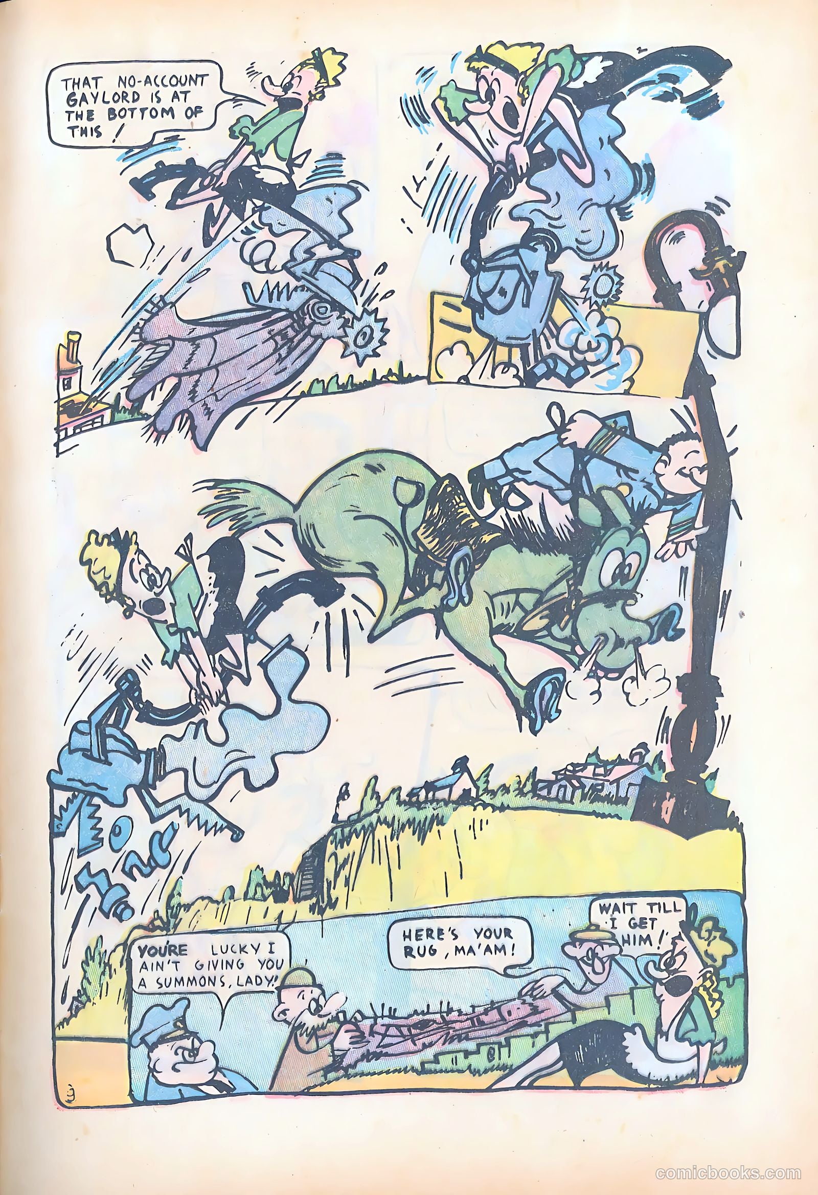 Milt Gross Funnies #1 (1947) — page 11 of 52