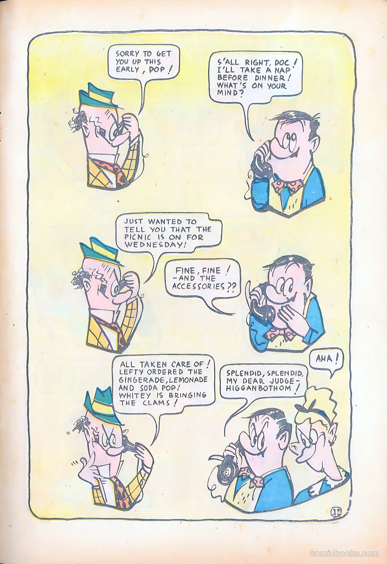 Milt Gross Funnies #1 (1947) — page 13 of 52