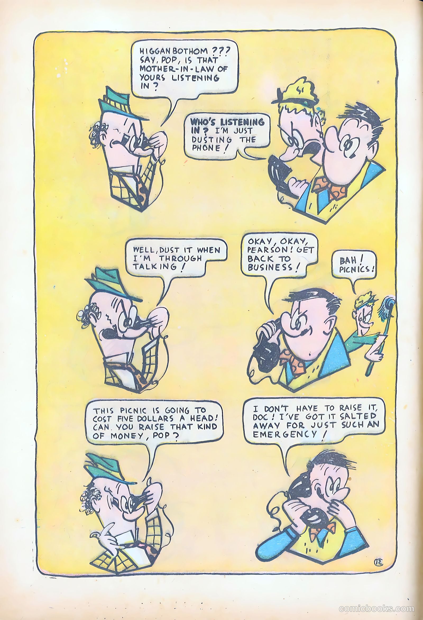 Milt Gross Funnies #1 (1947) — page 14 of 52