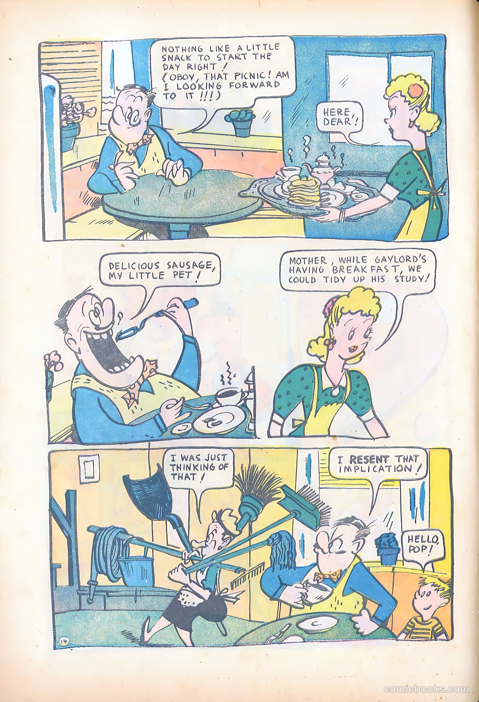 Milt Gross Funnies #1 (1947) — page 16 of 52
