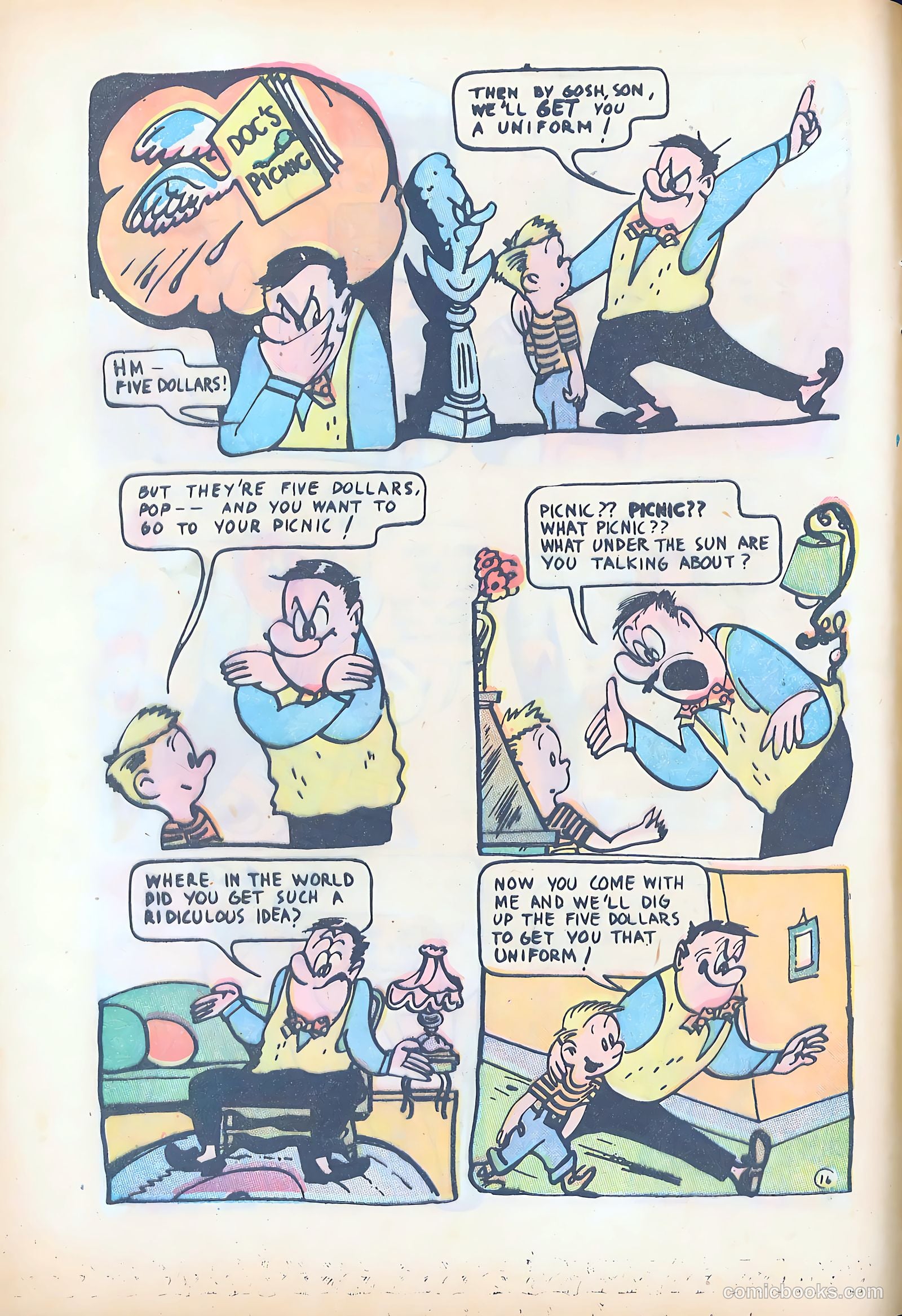 Milt Gross Funnies #1 (1947) — page 18 of 52