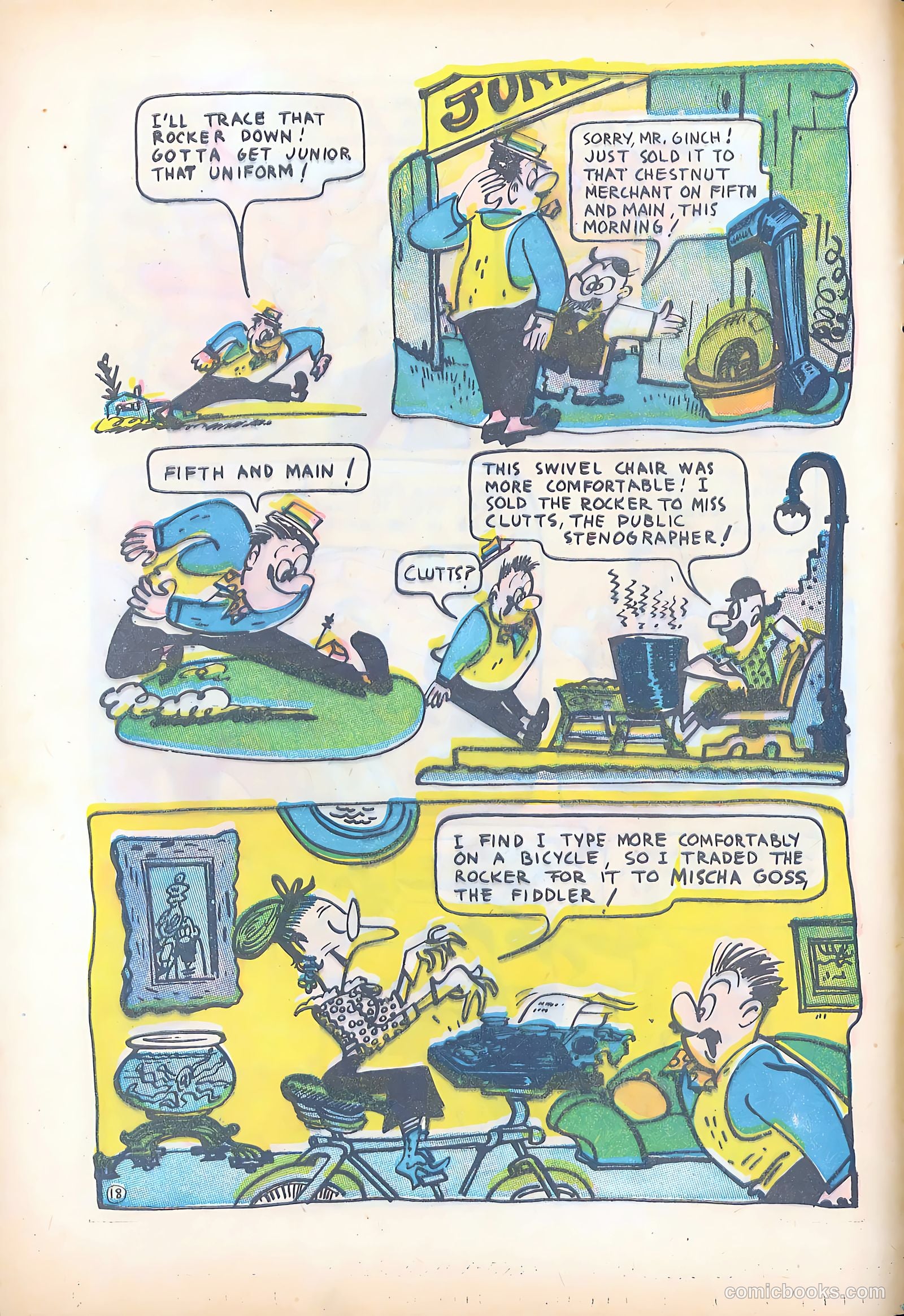 Milt Gross Funnies #1 (1947) — page 20 of 52