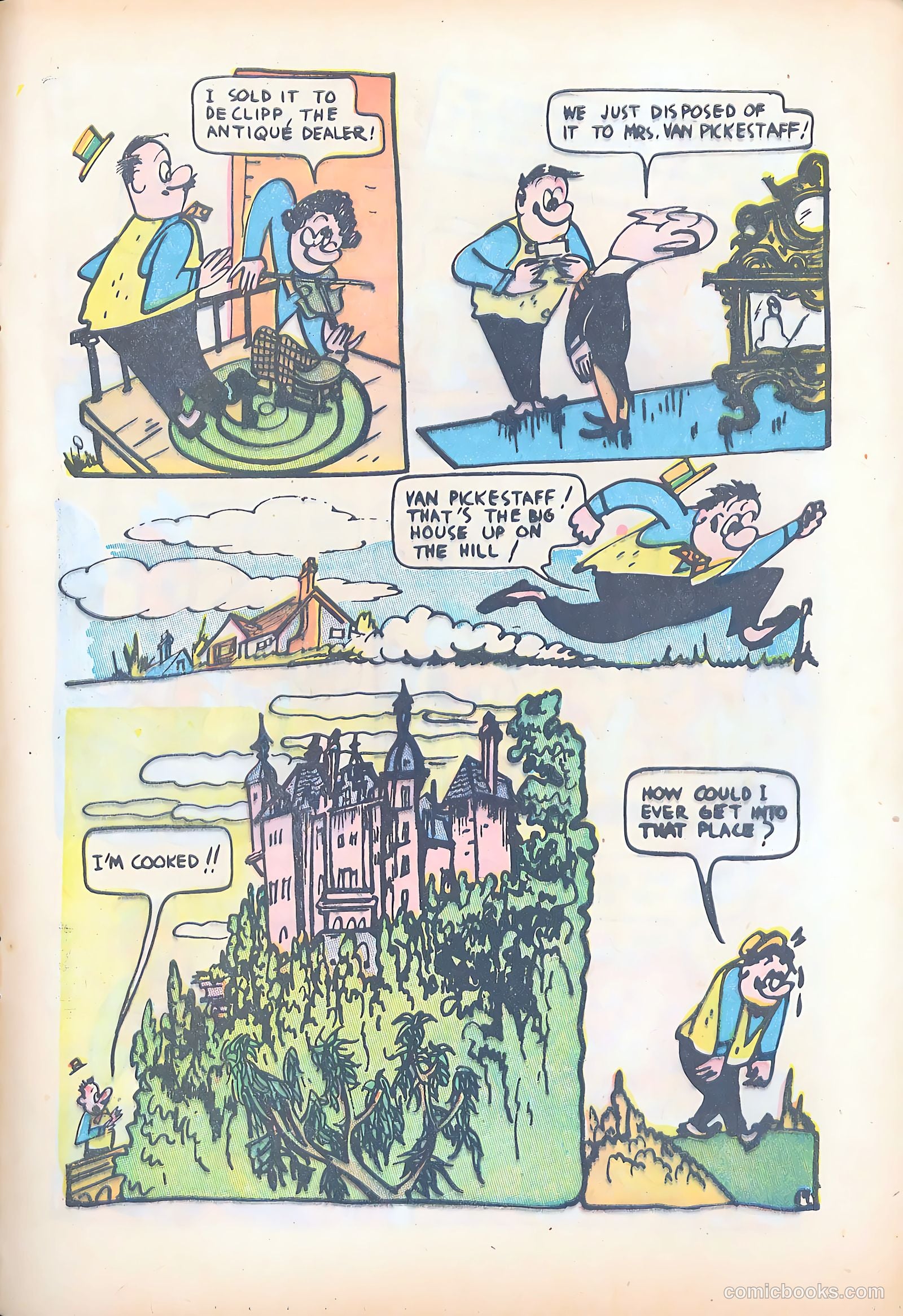 Milt Gross Funnies #1 (1947) — page 21 of 52