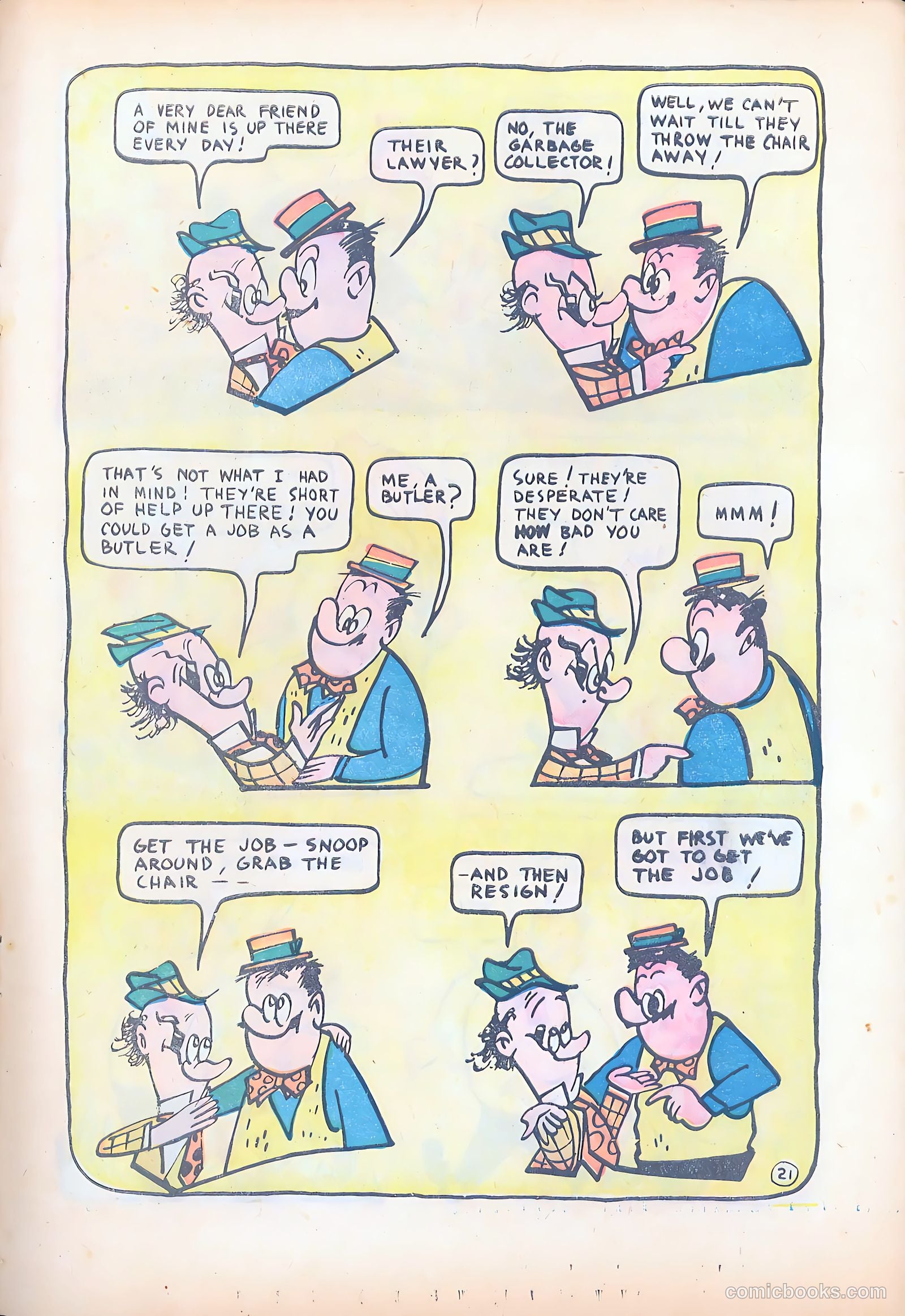 Milt Gross Funnies #1 (1947) — page 23 of 52
