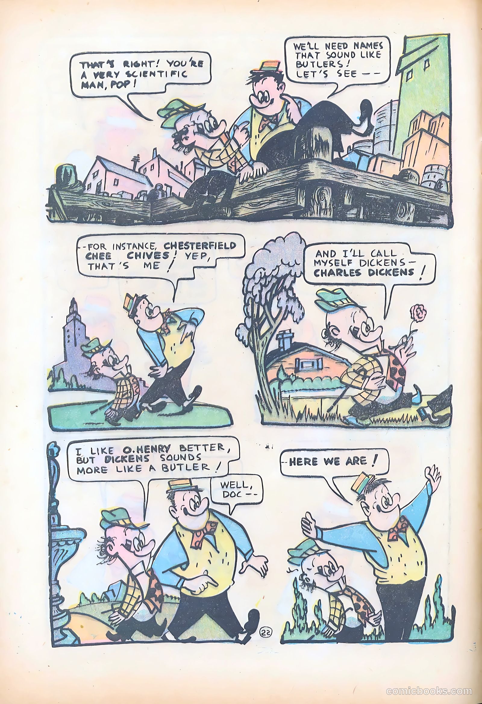 Milt Gross Funnies #1 (1947) — page 24 of 52