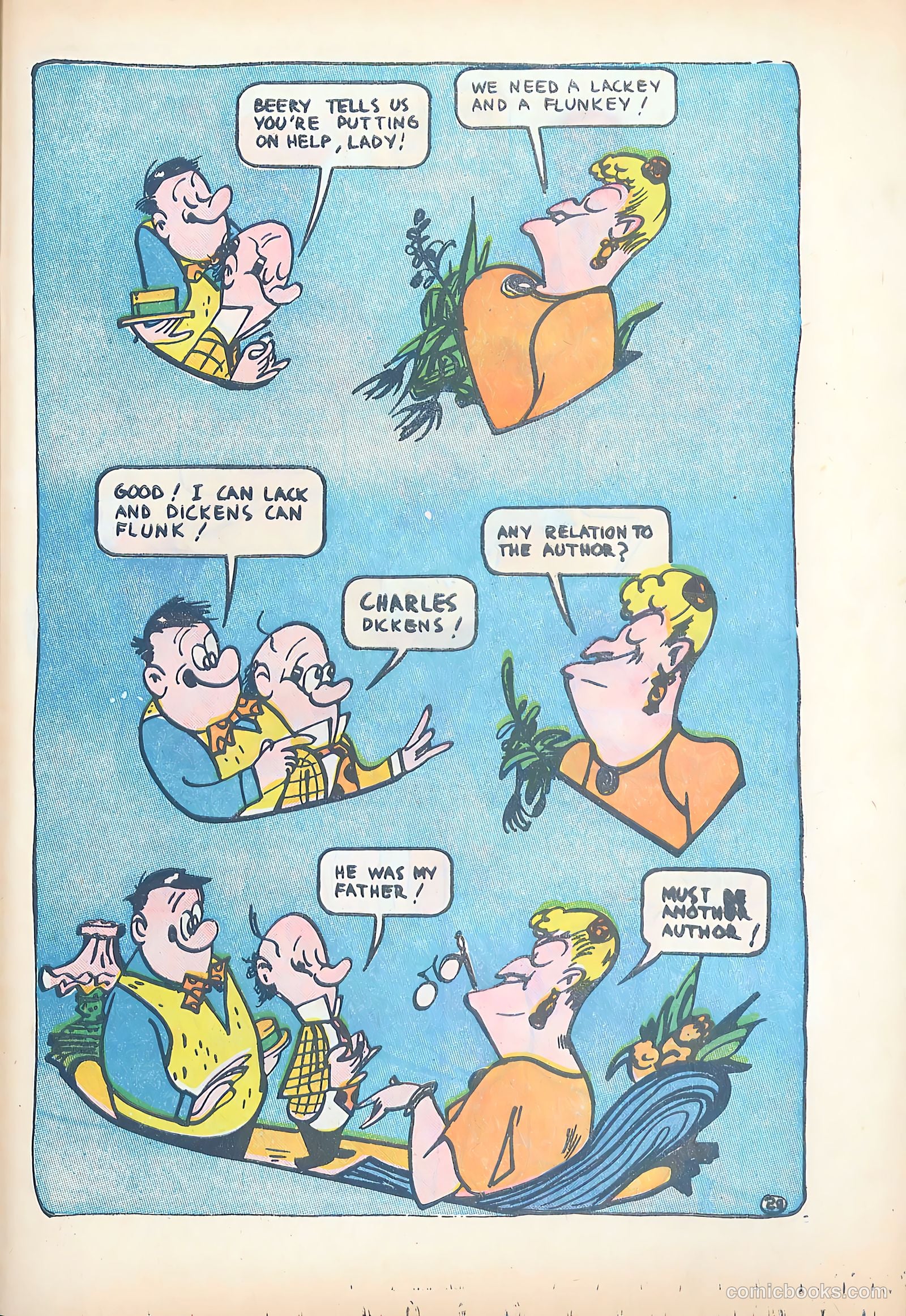 Milt Gross Funnies #1 (1947) — page 31 of 52