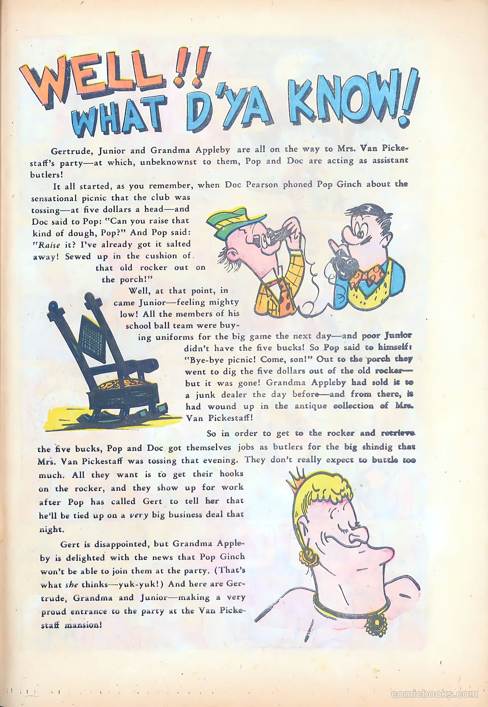 Milt Gross Funnies #1 (1947) — page 37 of 52