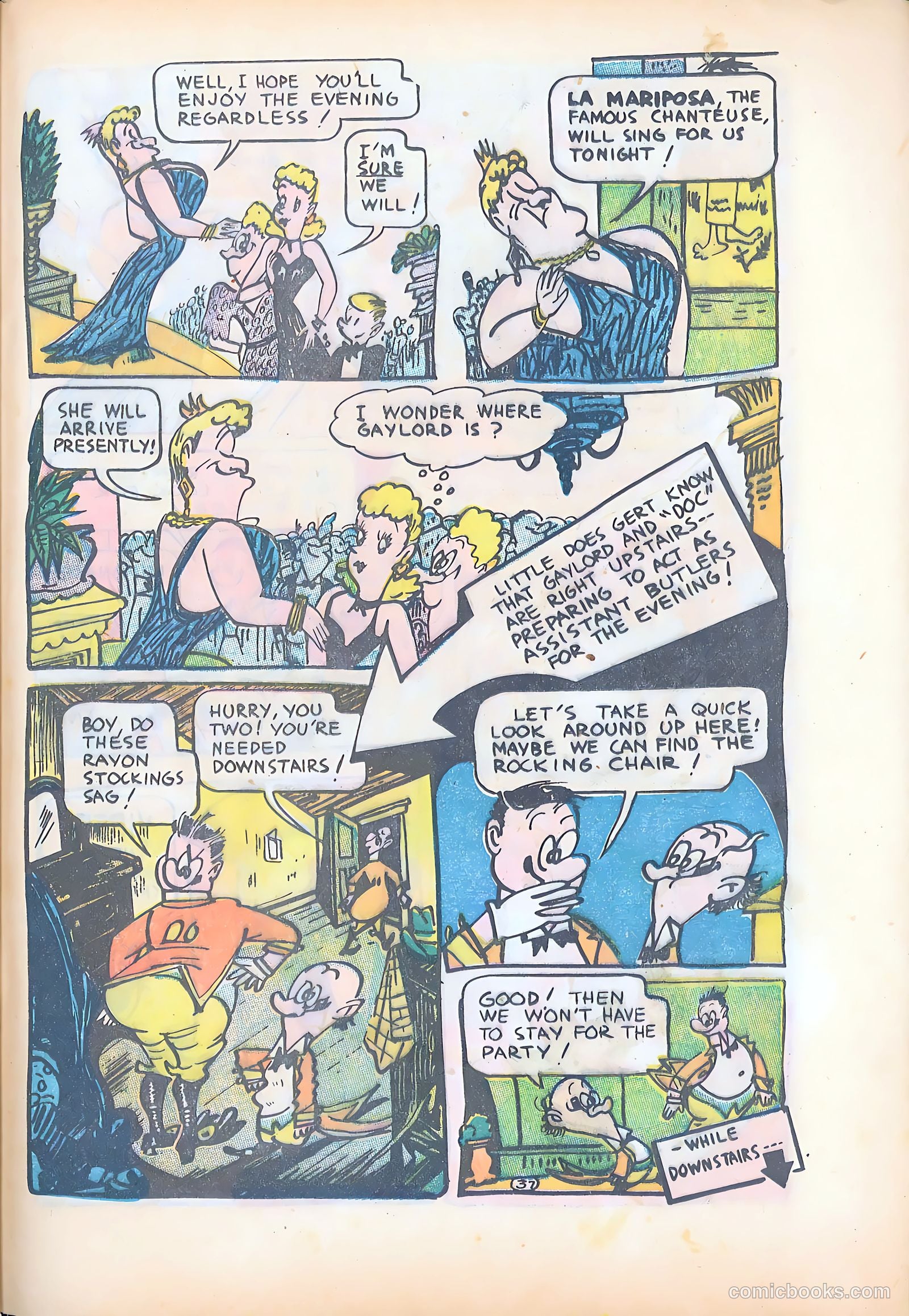 Milt Gross Funnies #1 (1947) — page 39 of 52