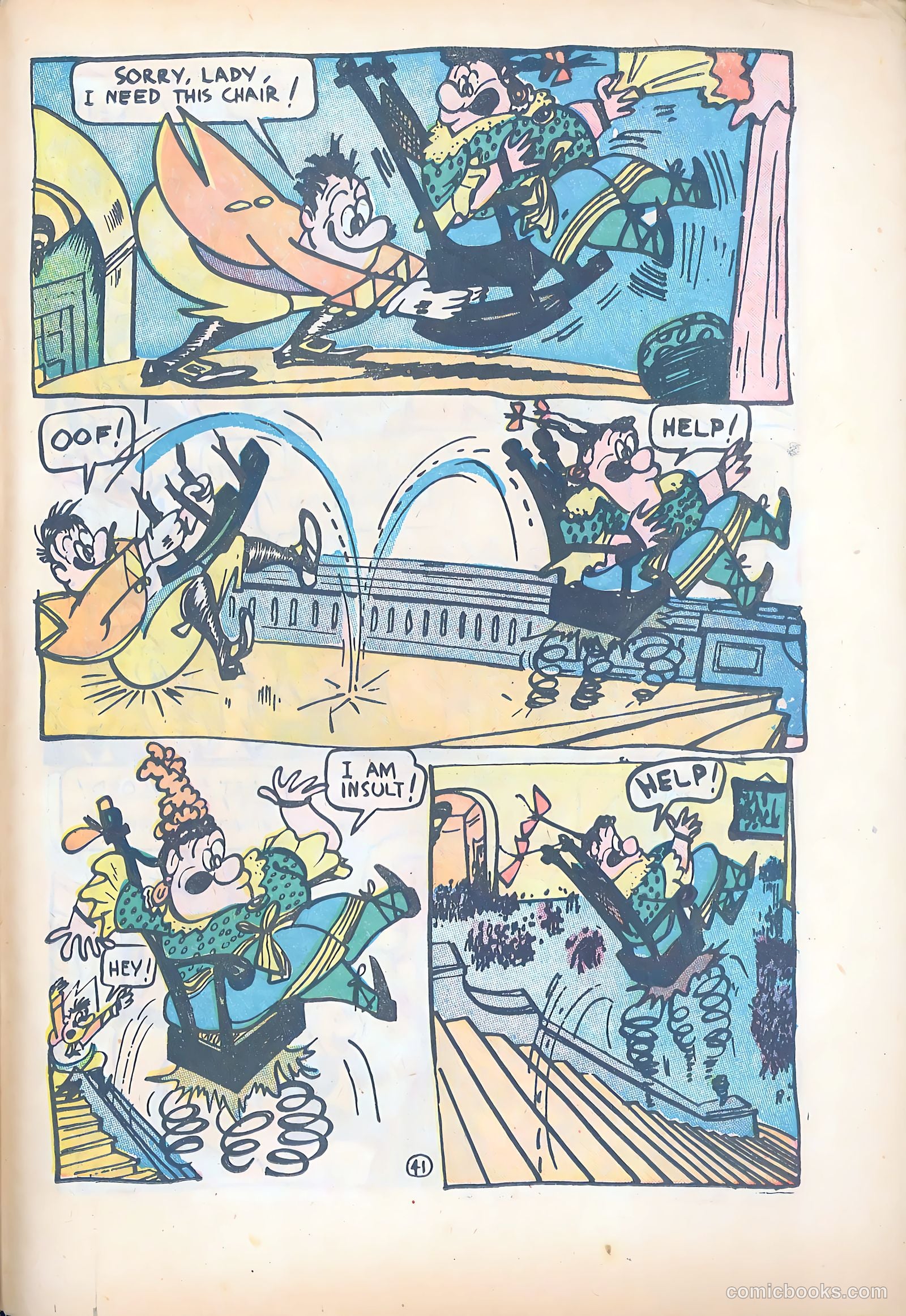 Milt Gross Funnies #1 (1947) — page 43 of 52